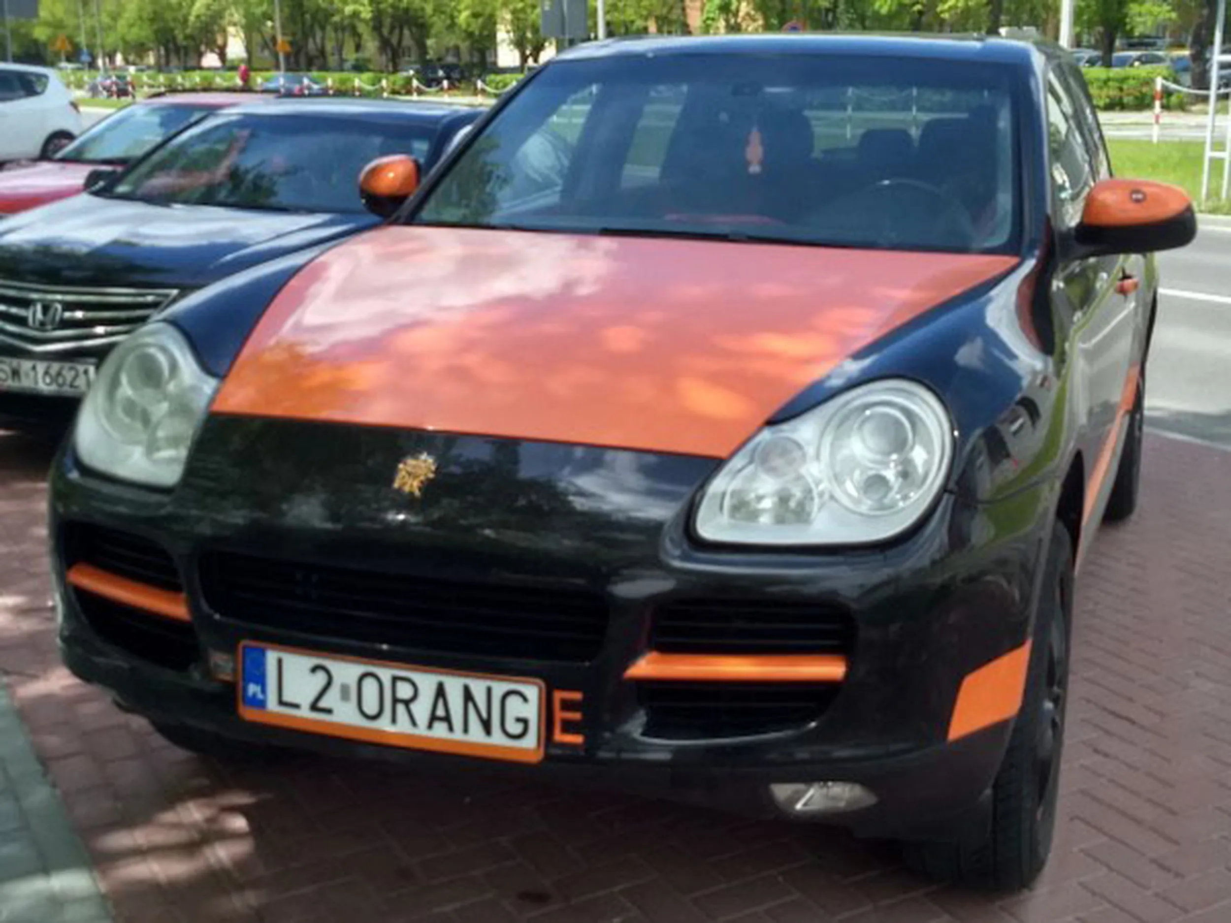 Fajny numer, blacha L2 ORANG