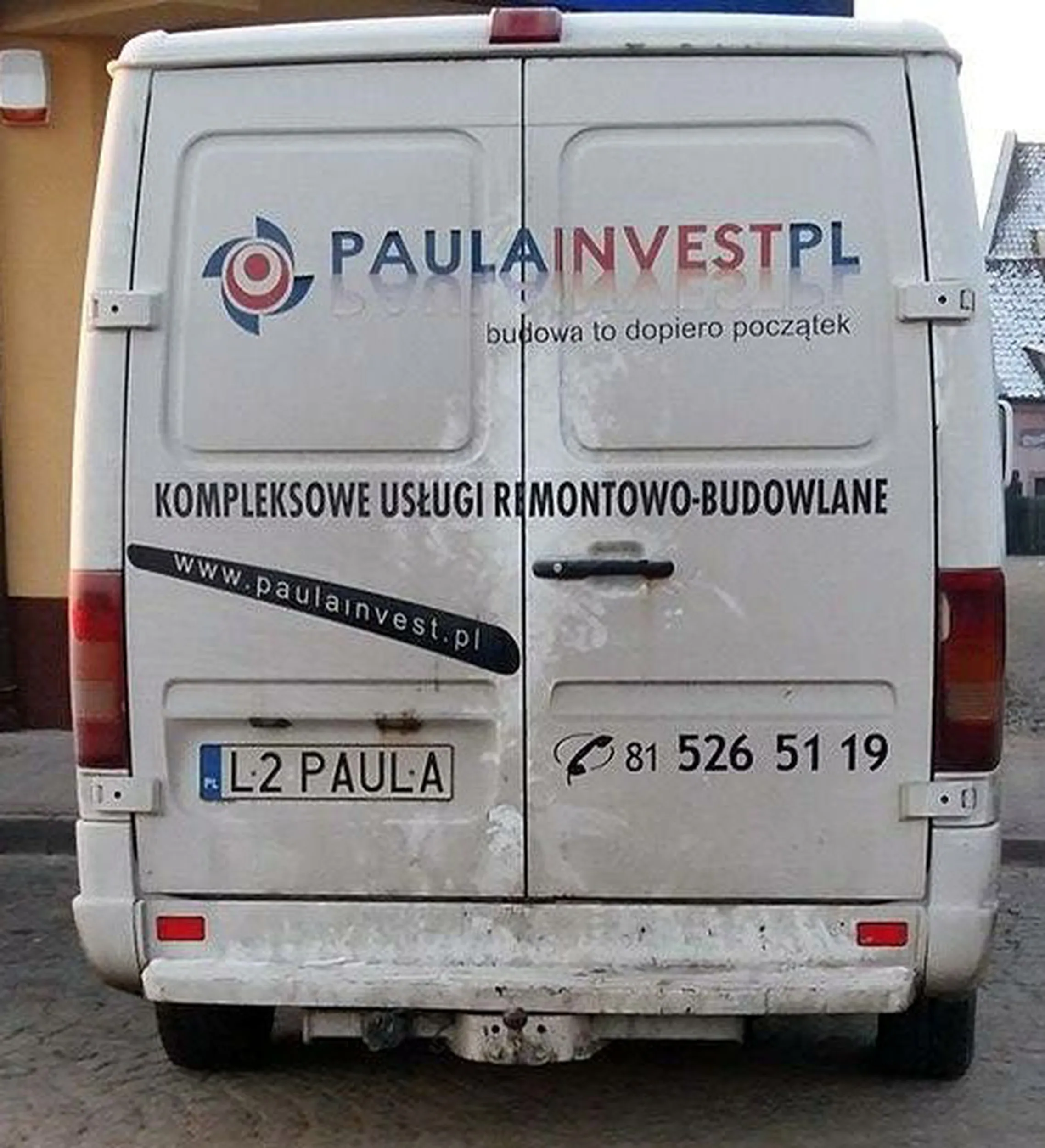 Fajny numer, blacha L2 PAULA