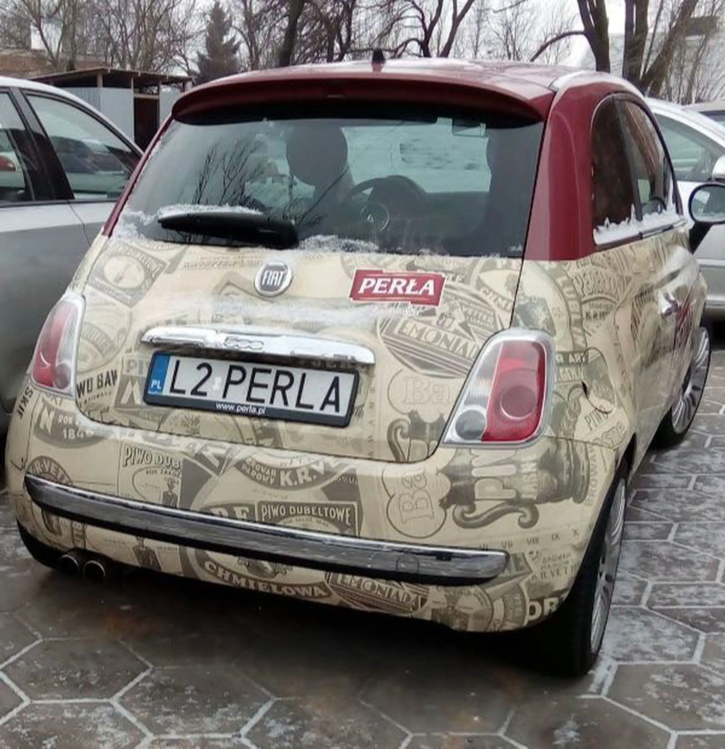 Fajny numer, blacha L2 PERLA