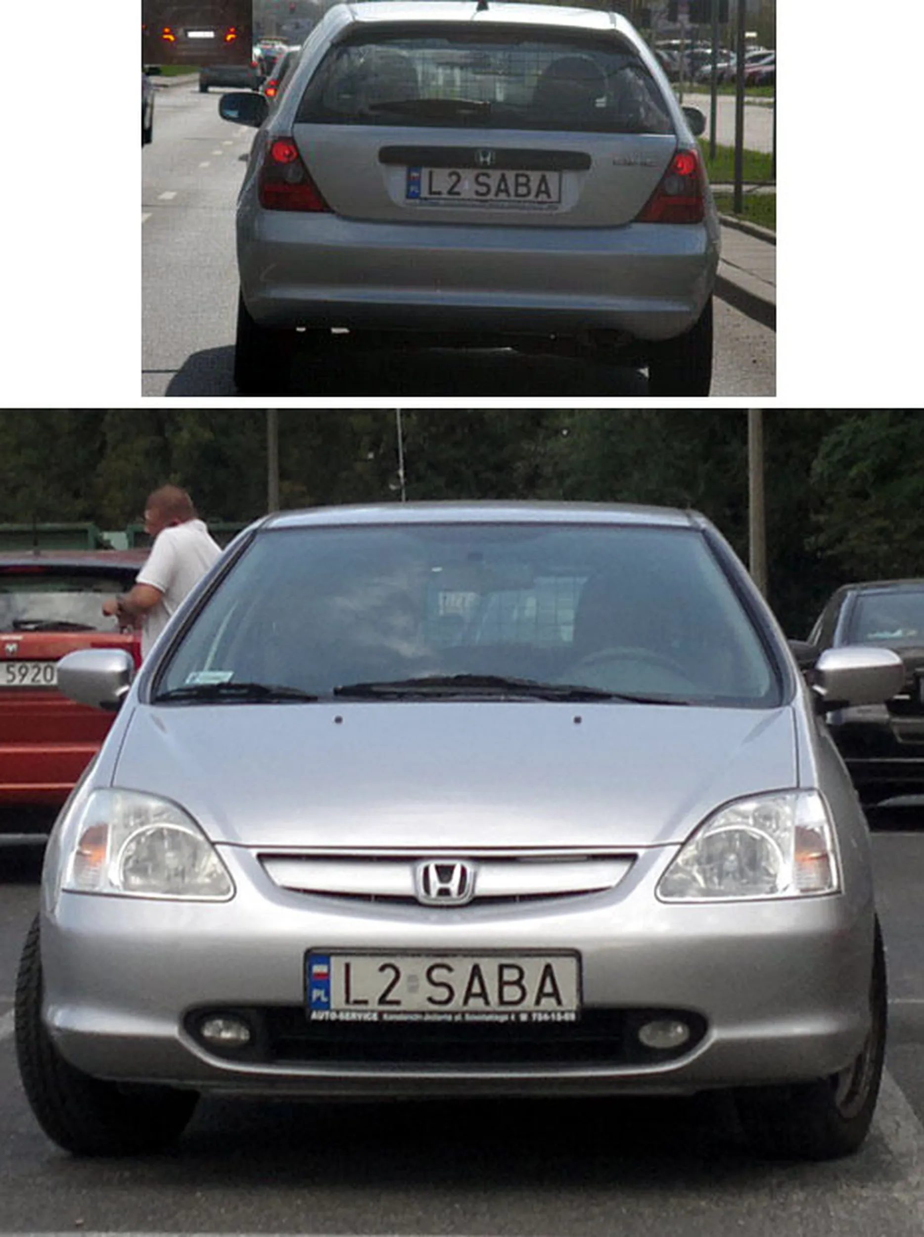 Fajny numer, blacha L2 SABA