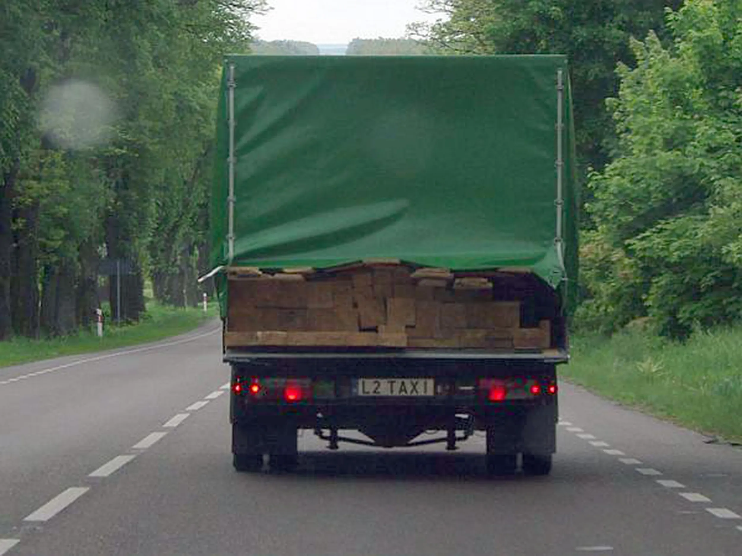 Fajny numer, blacha L2 TAXI