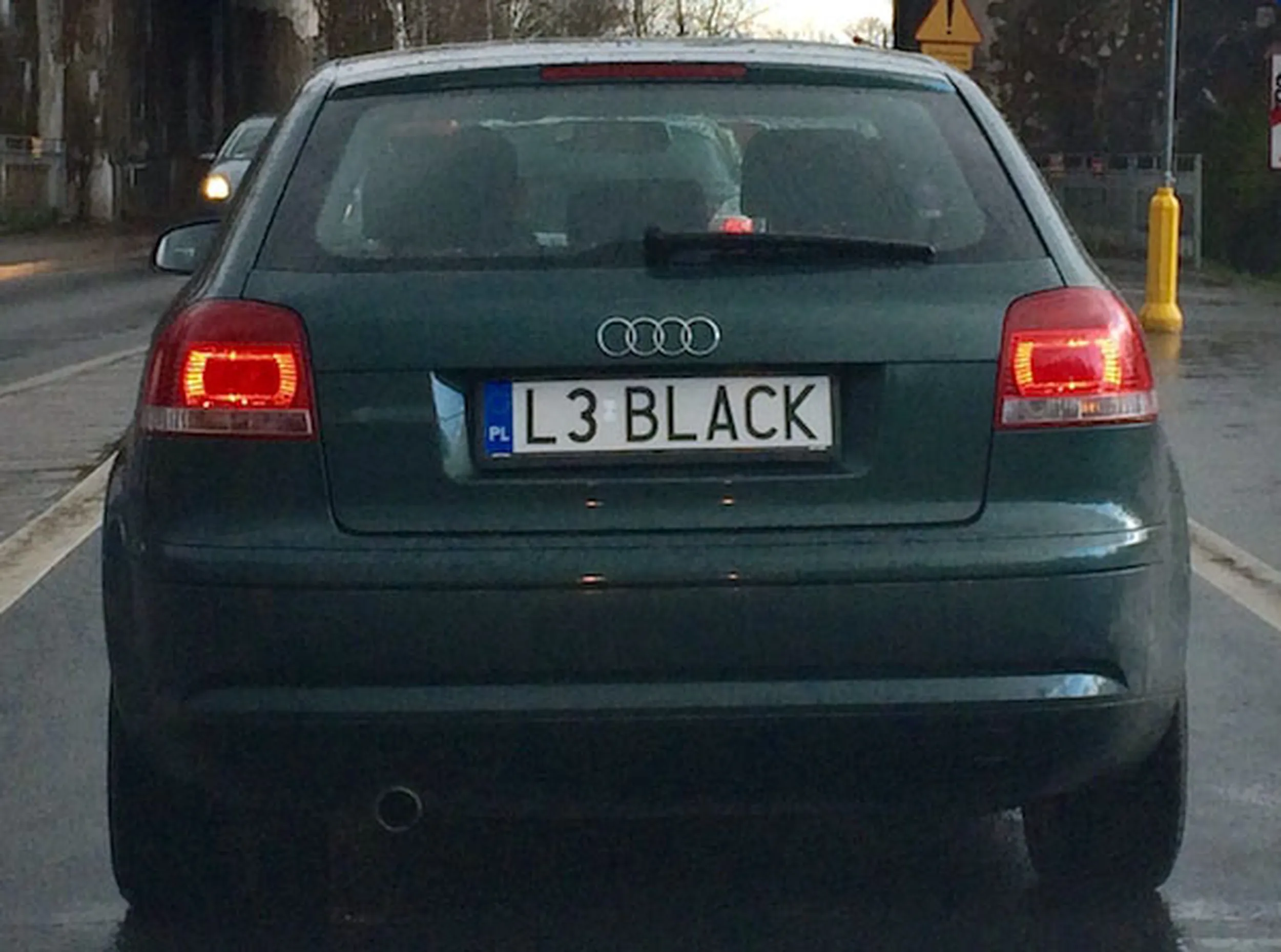 Fajny numer, blacha L3 BLACK