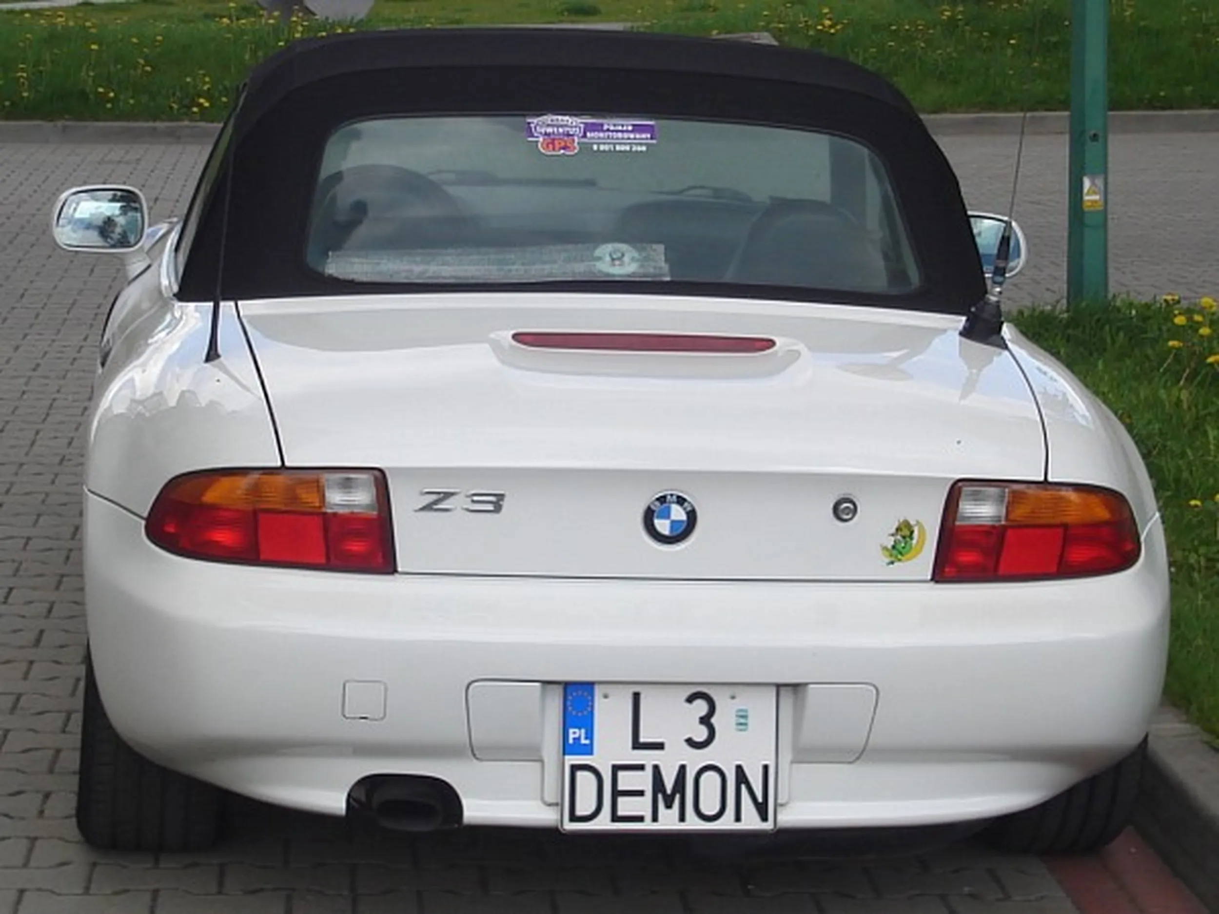Fajny numer, blacha L3 DEMON