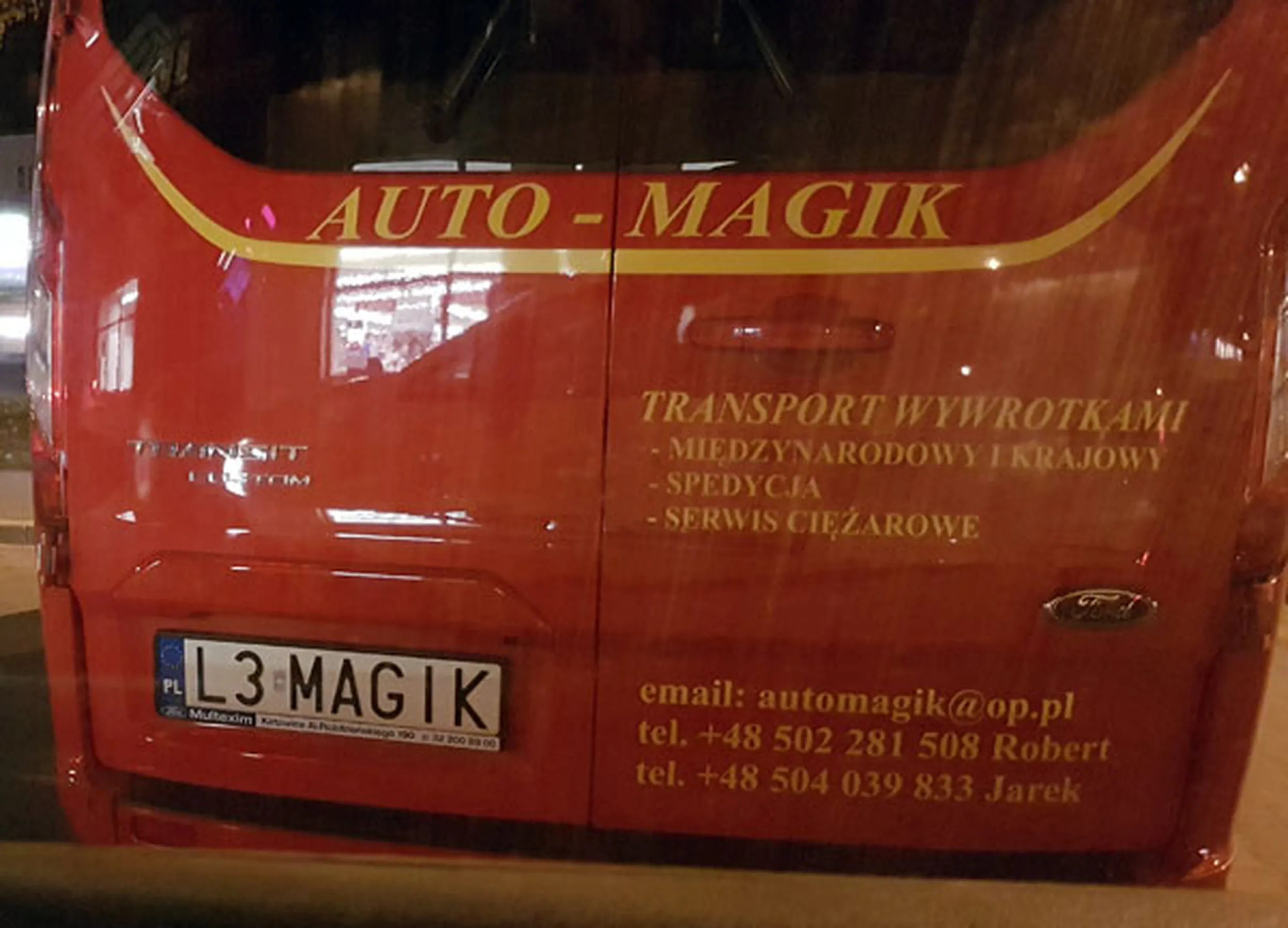 Fajny numer, blacha L3 MAGIK