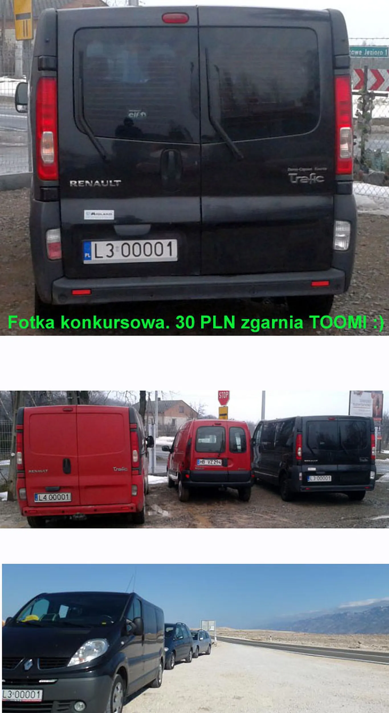 Fajny numer, blacha L3 OOOO1