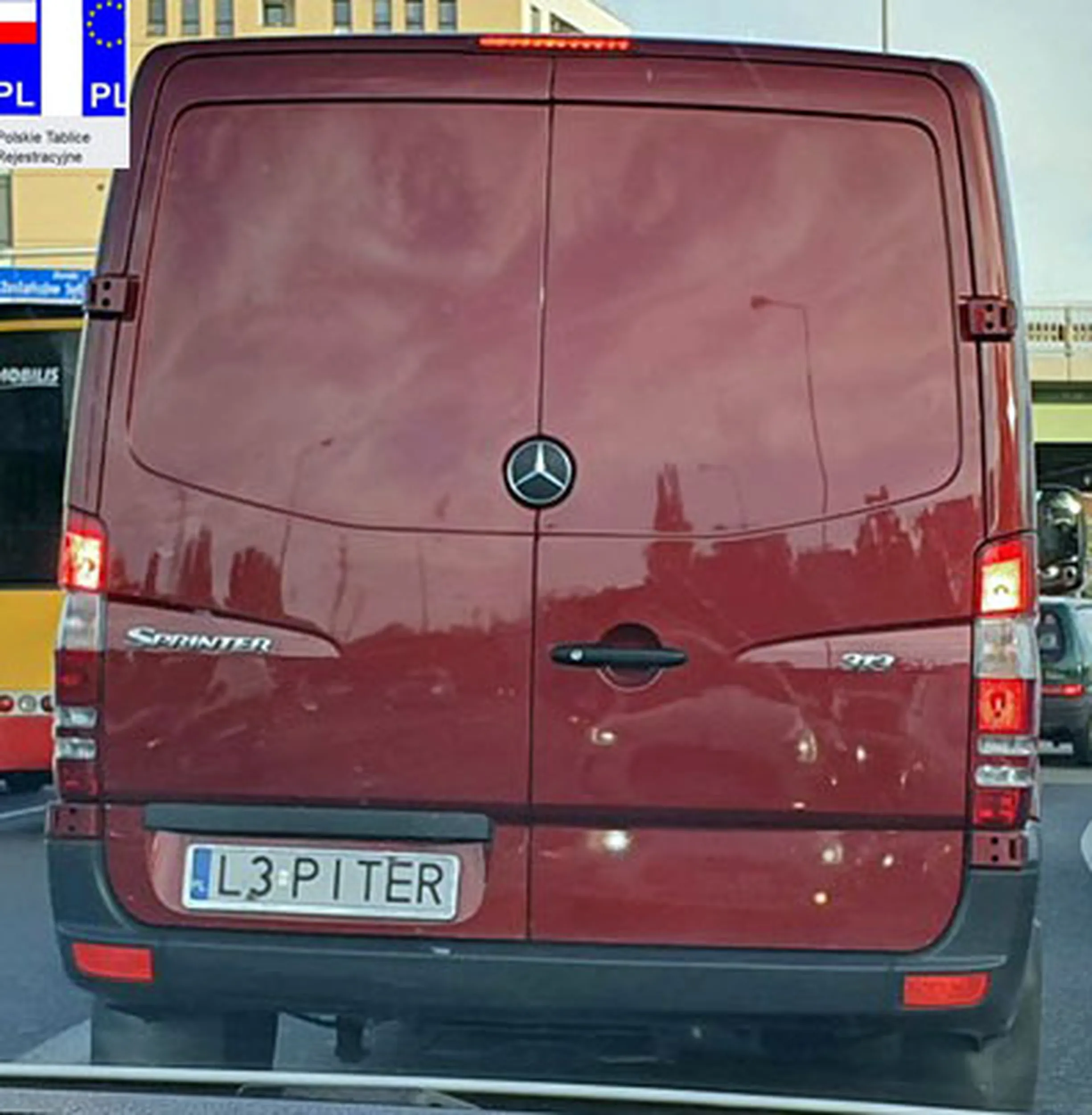 Fajny numer, blacha L3 PITER