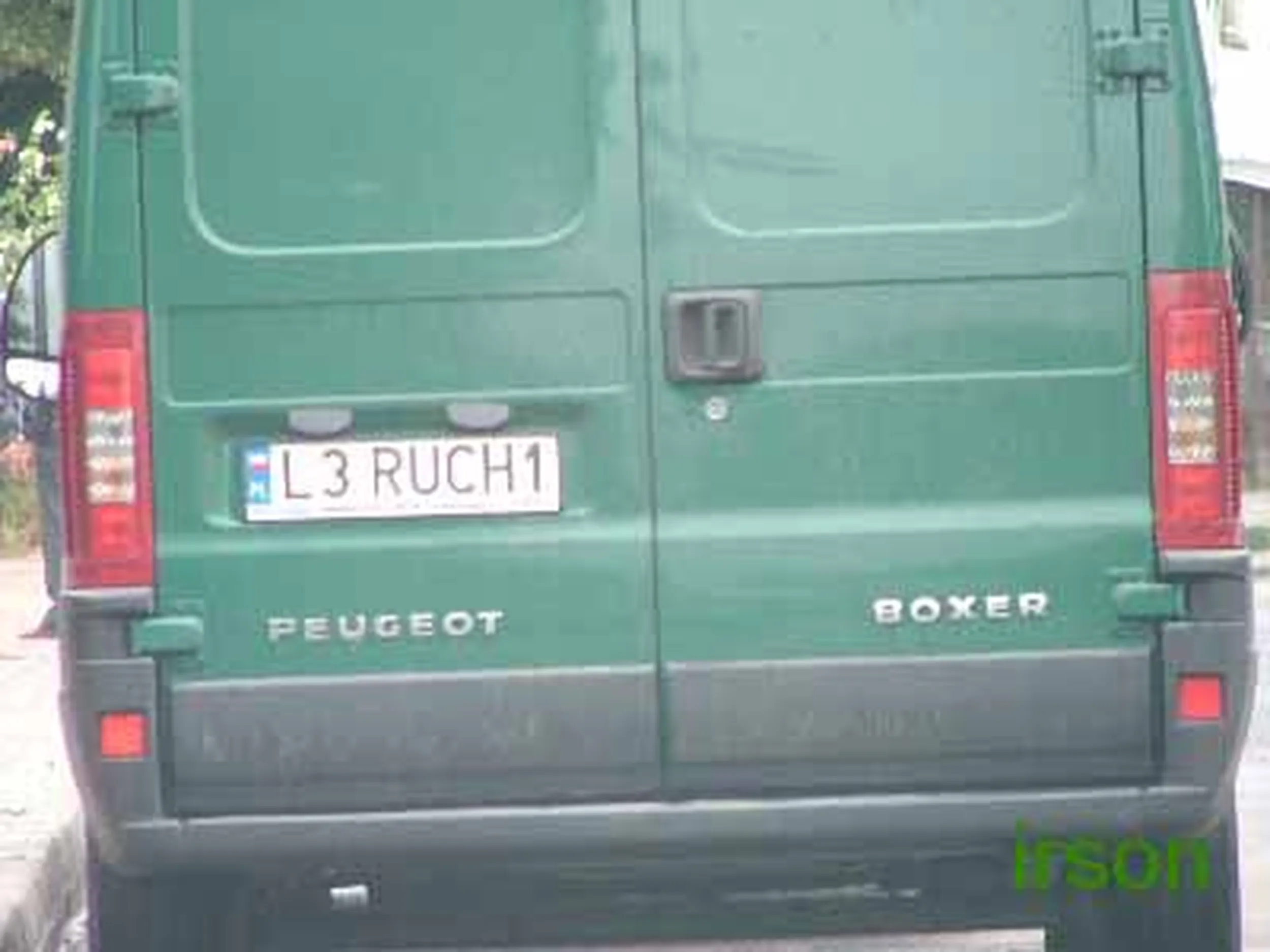 Fajny numer, blacha L3 RUCH1