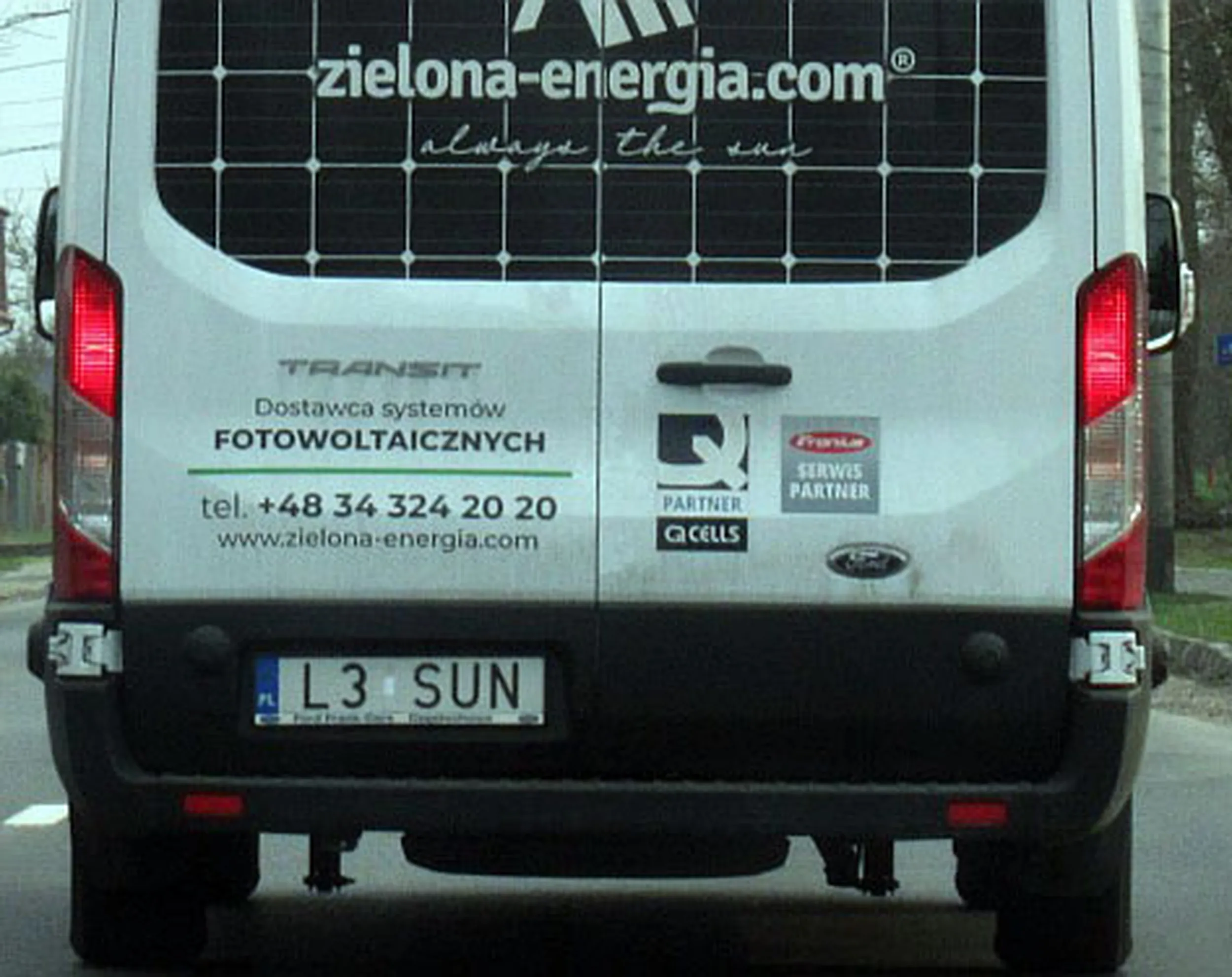 Fajny numer, blacha L3 SUN