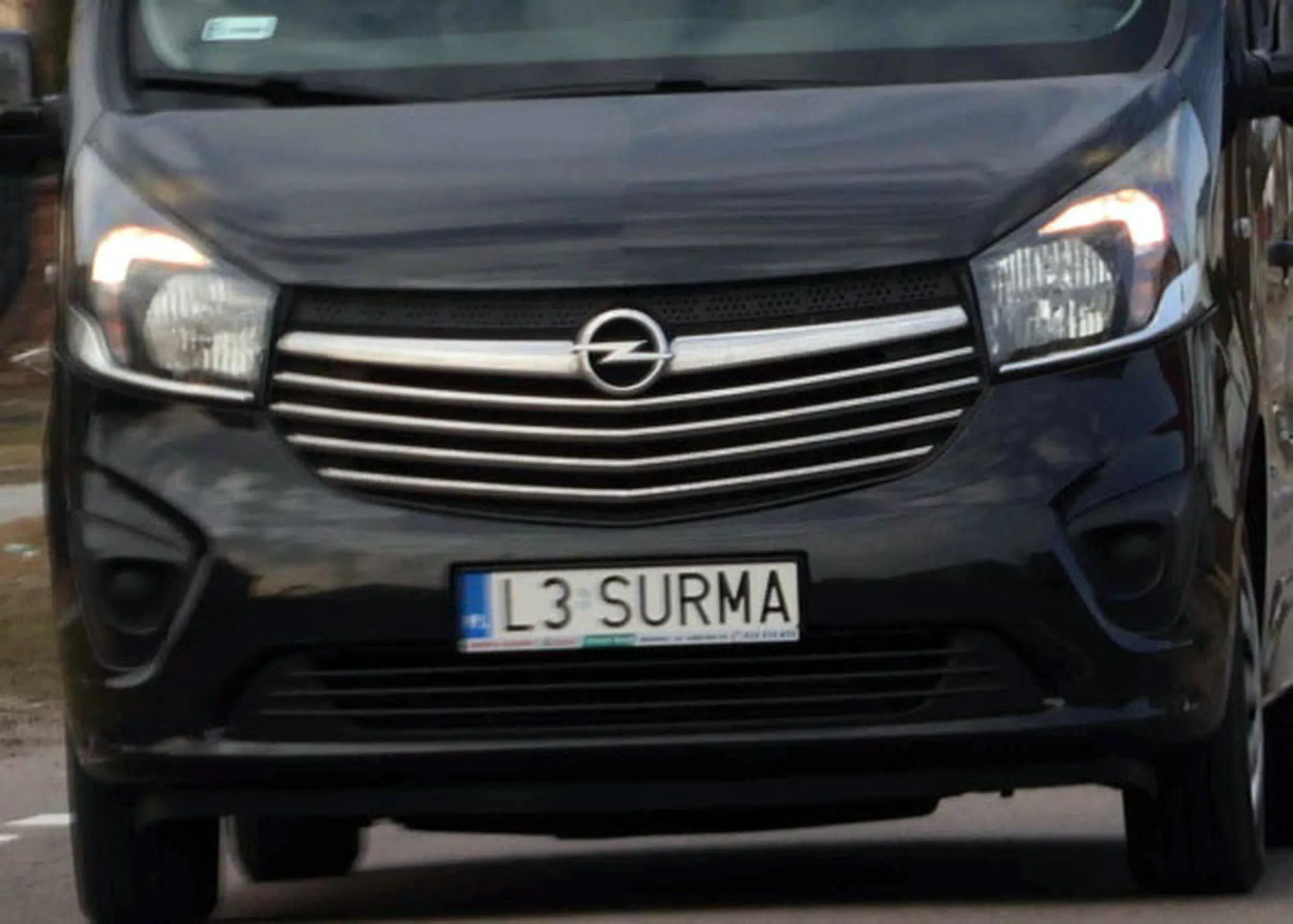 Fajny numer, blacha L3 SURMA