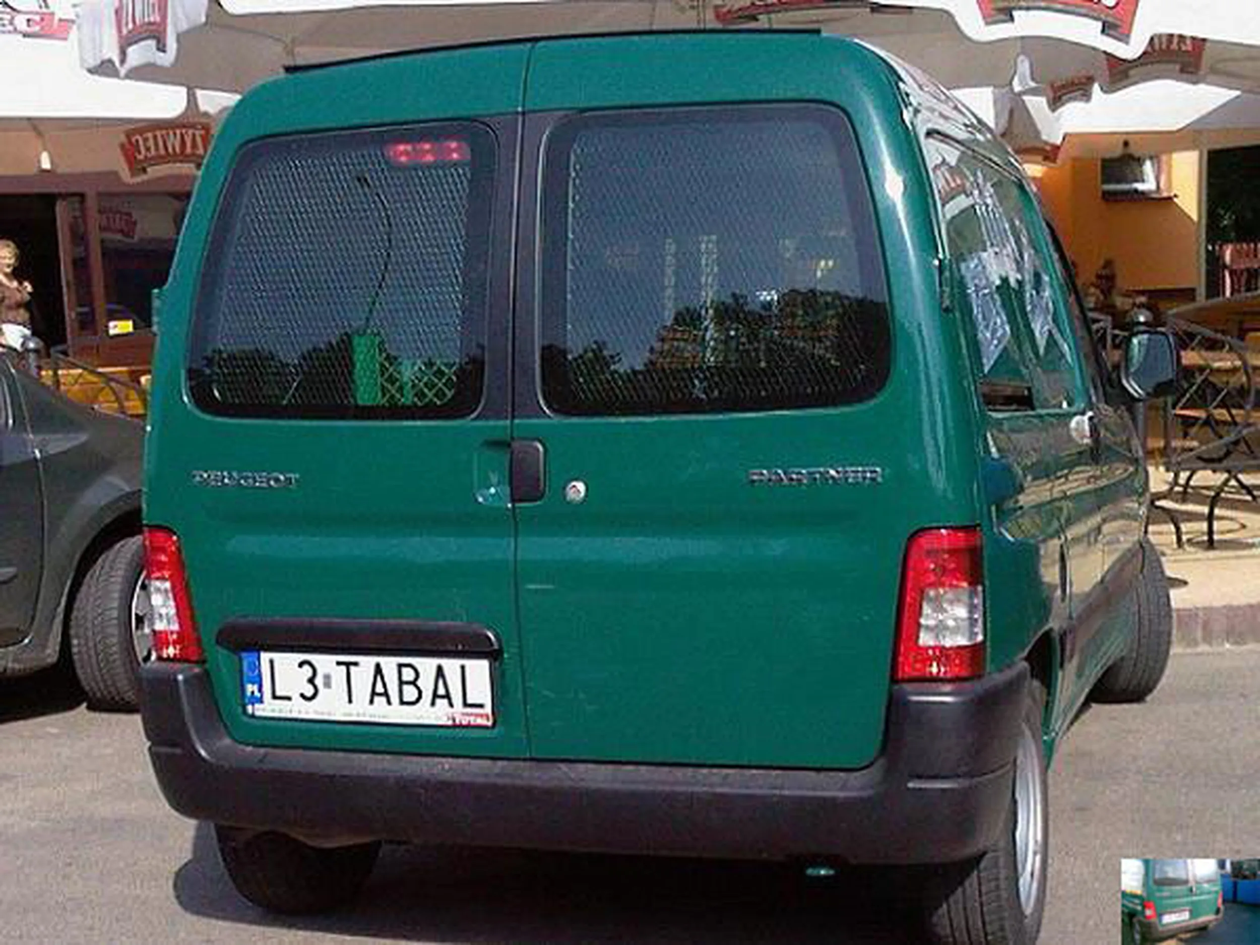 Fajny numer, blacha L3 TABAL