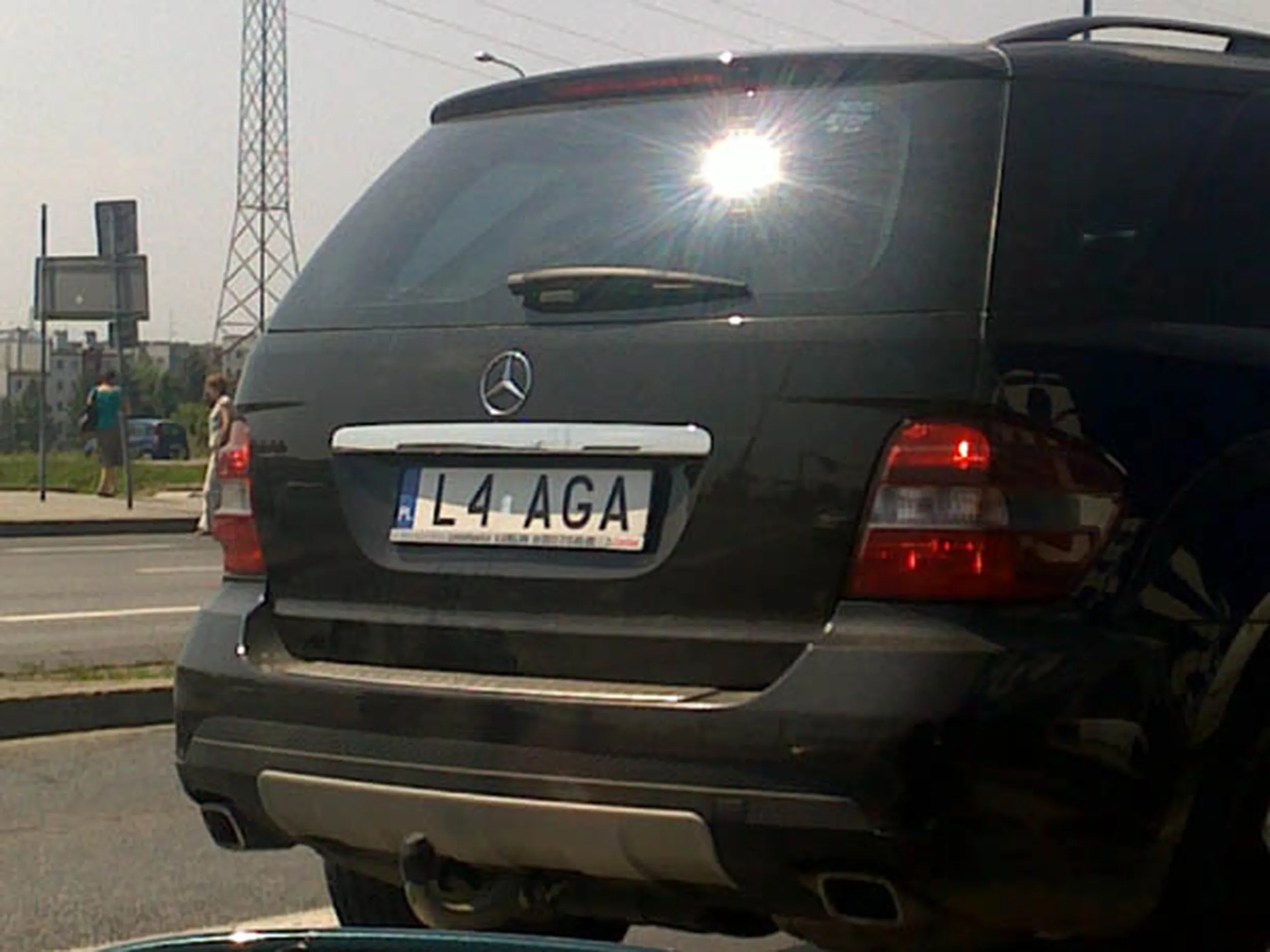 Fajny numer, blacha L4 AGA