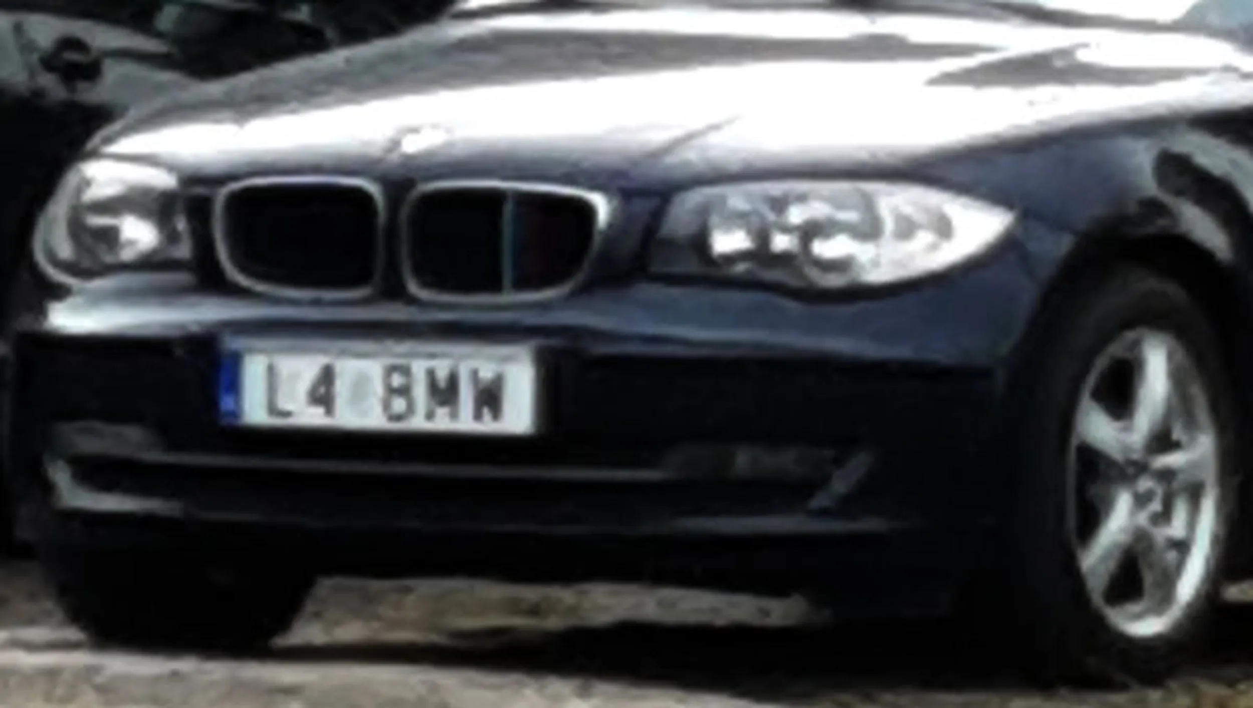 Fajny numer, blacha L4 BMW