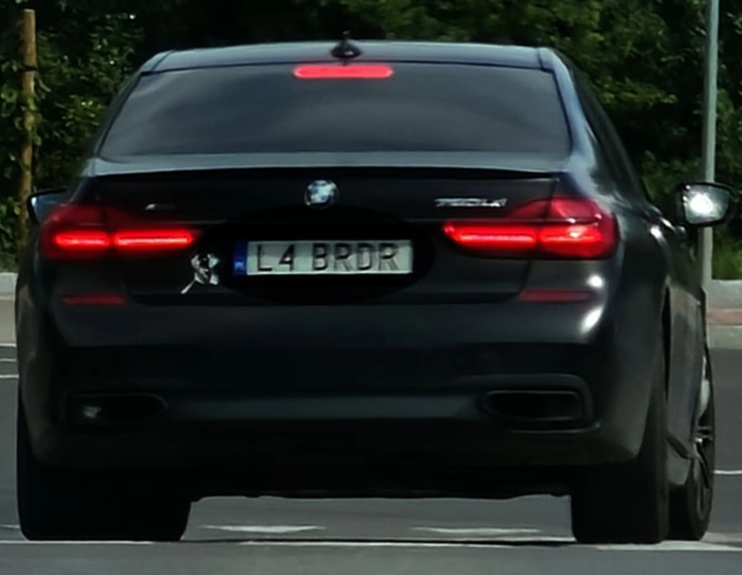 Fajny numer, blacha L4 BRDR