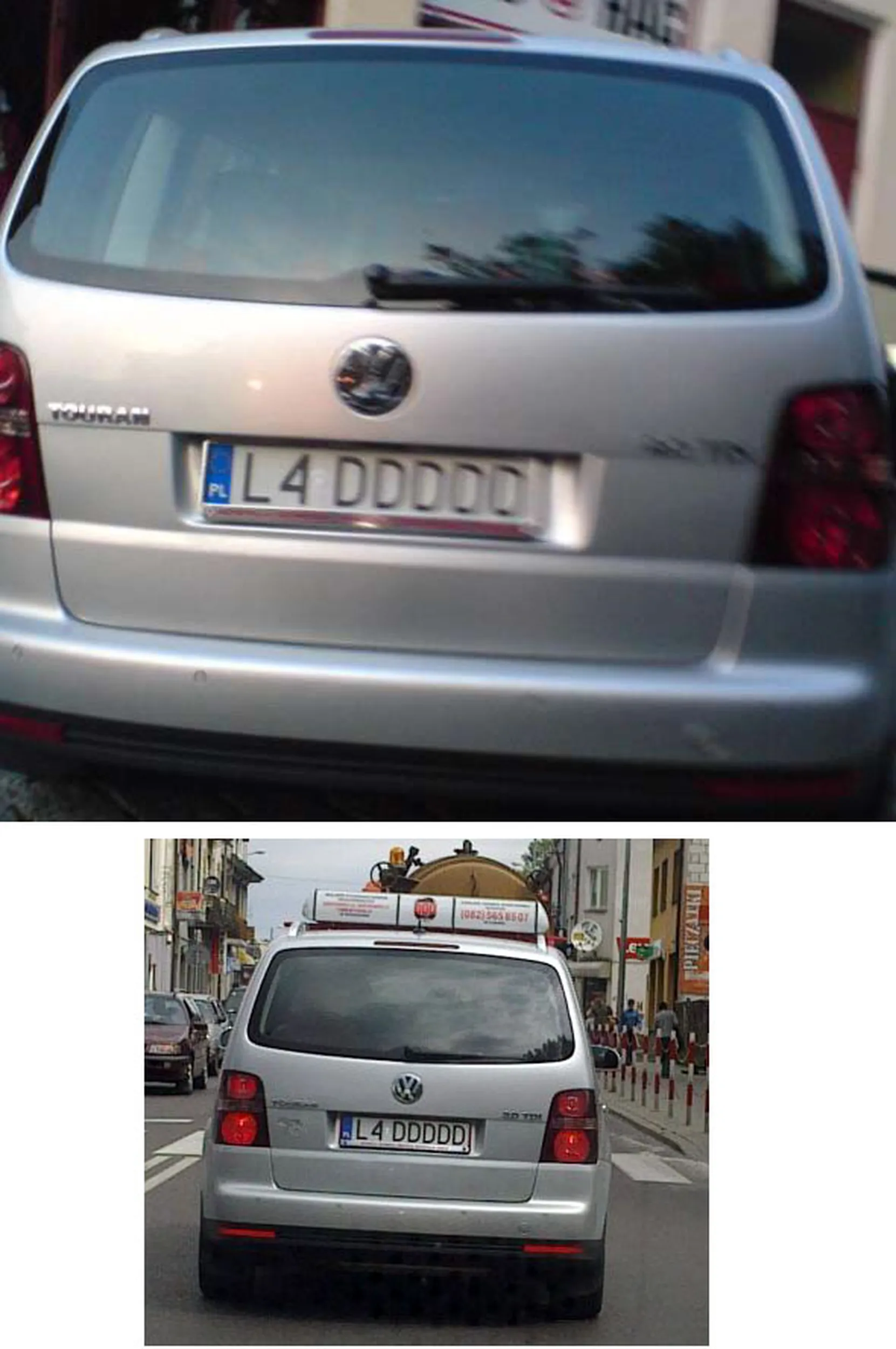 Fajny numer, blacha L4 DDDDD