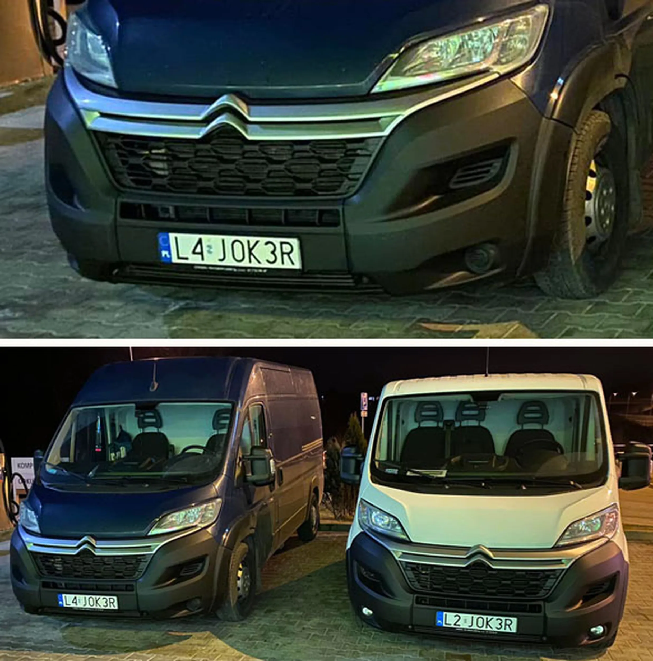 Fajny numer, blacha L4 JOK3R