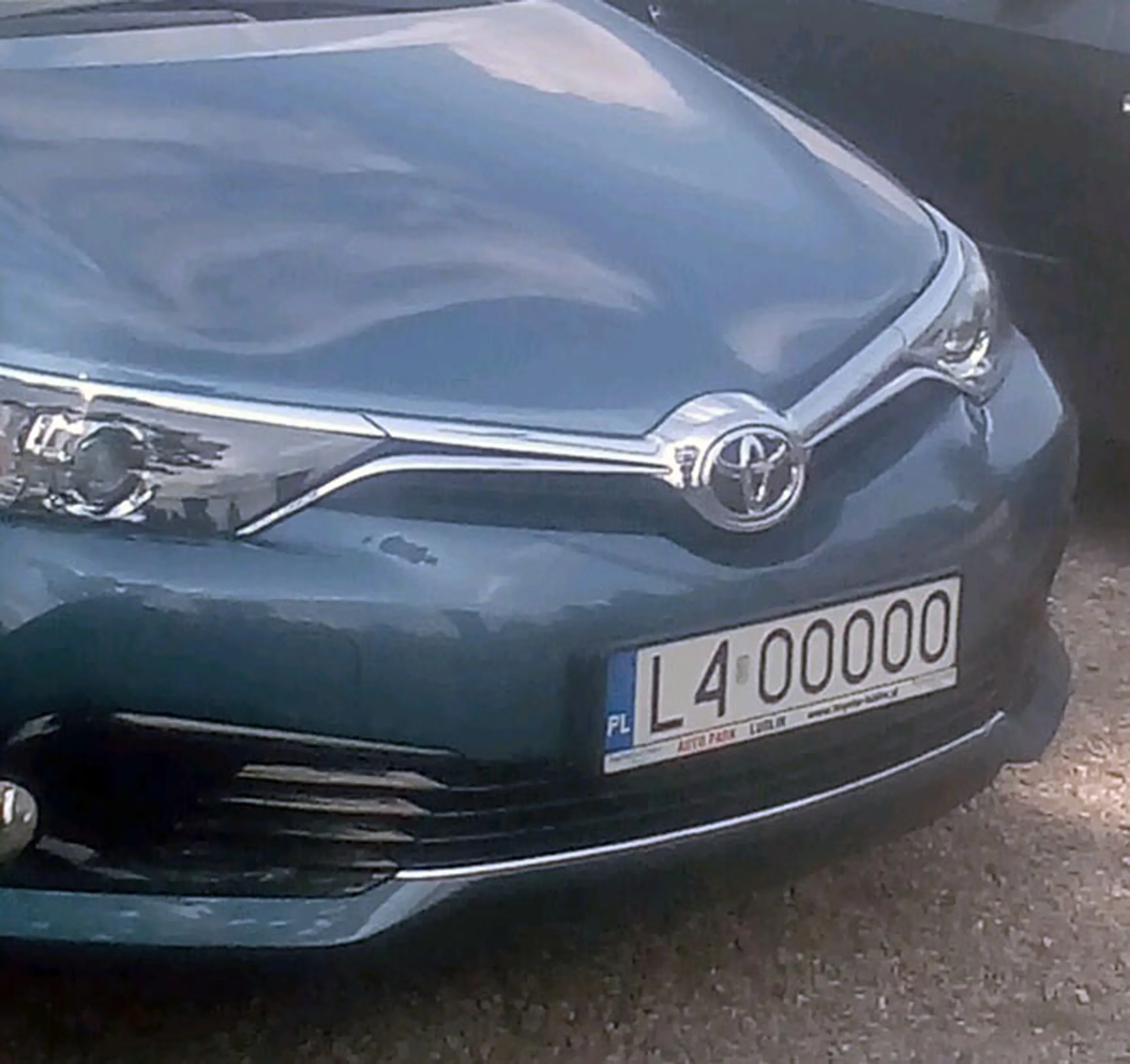 Fajny numer, blacha L4 OOOOO