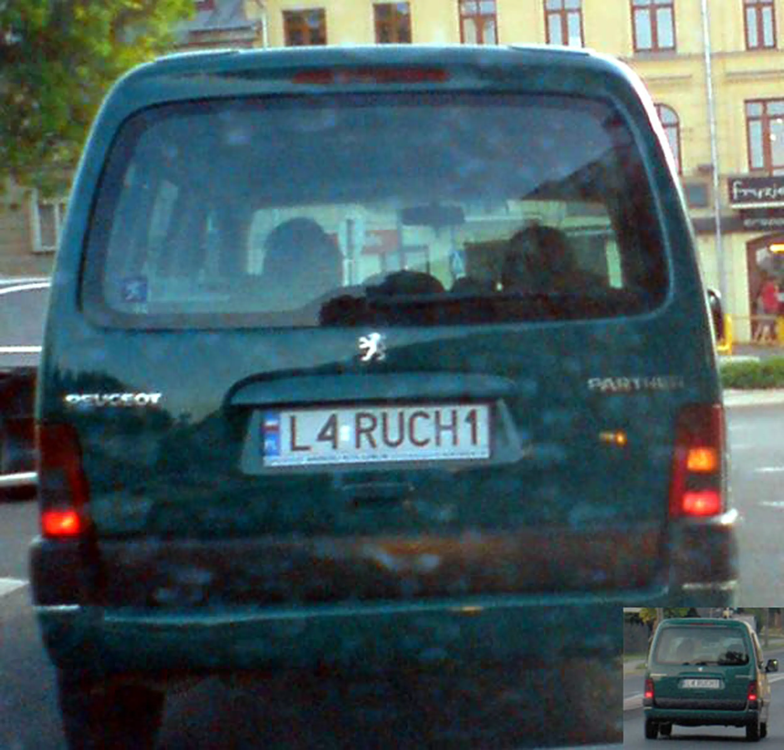 Fajny numer, blacha L4 RUCH1