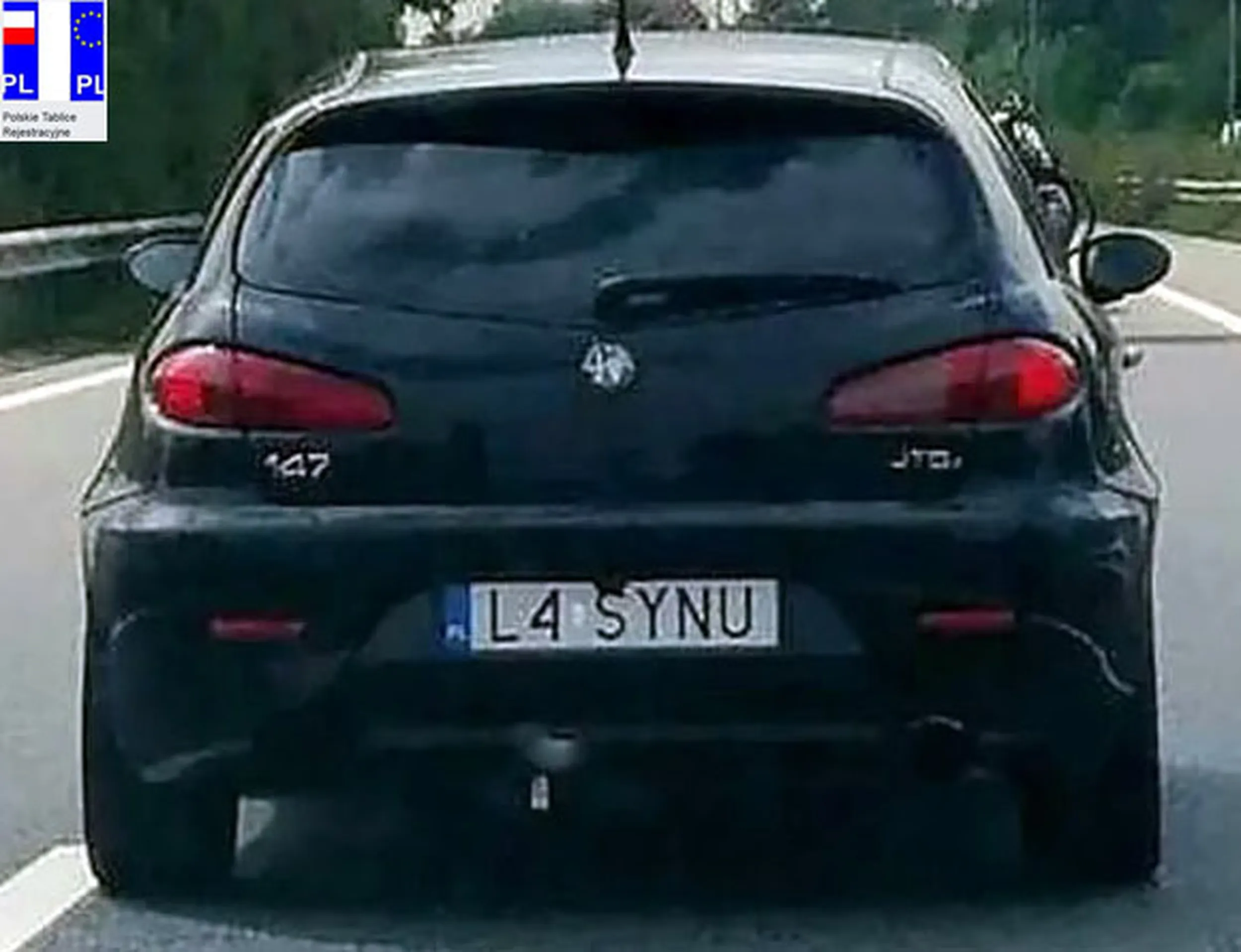 Fajny numer, blacha L4 SYNU