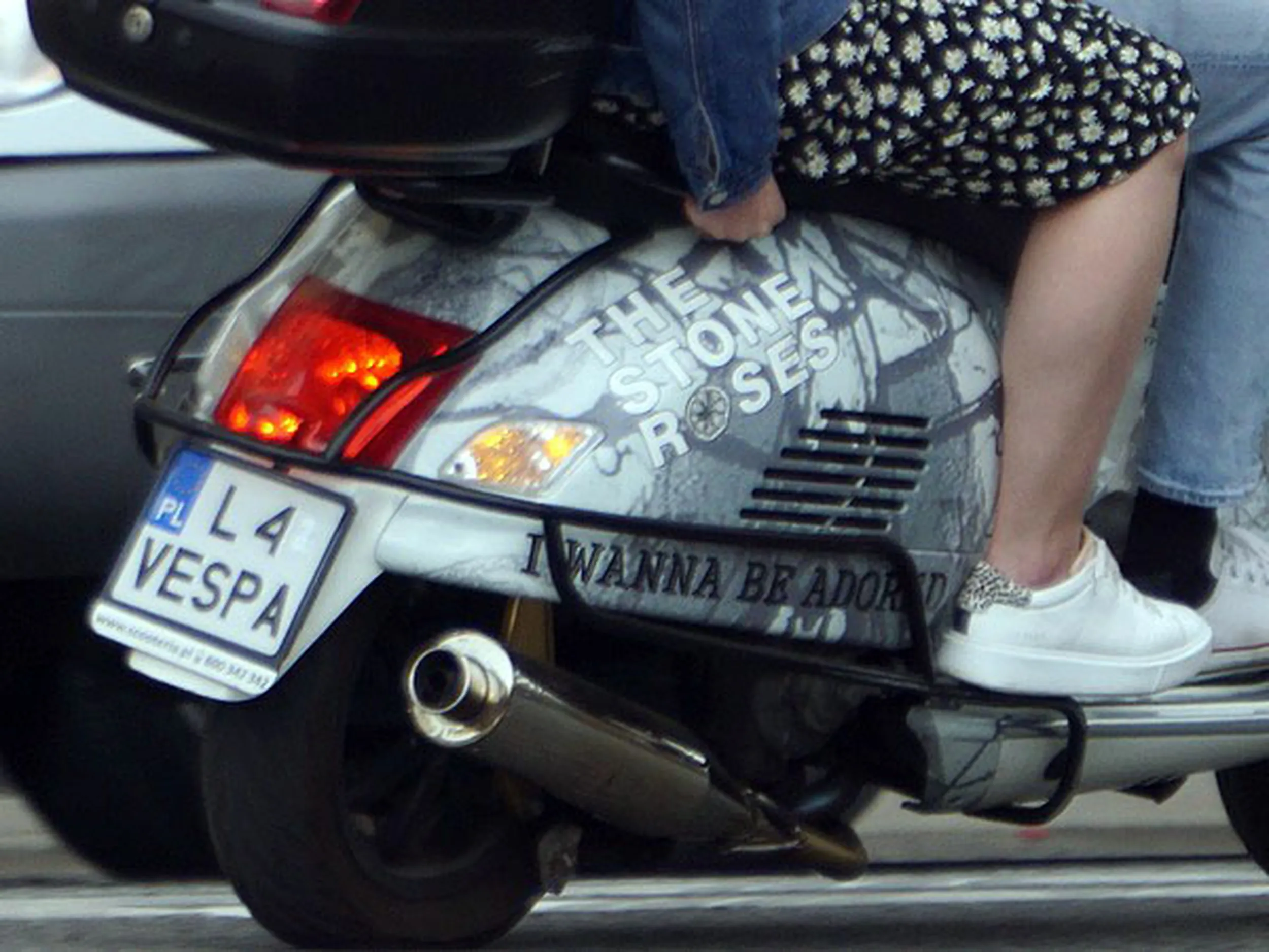 Fajny numer, blacha L4 VESPA