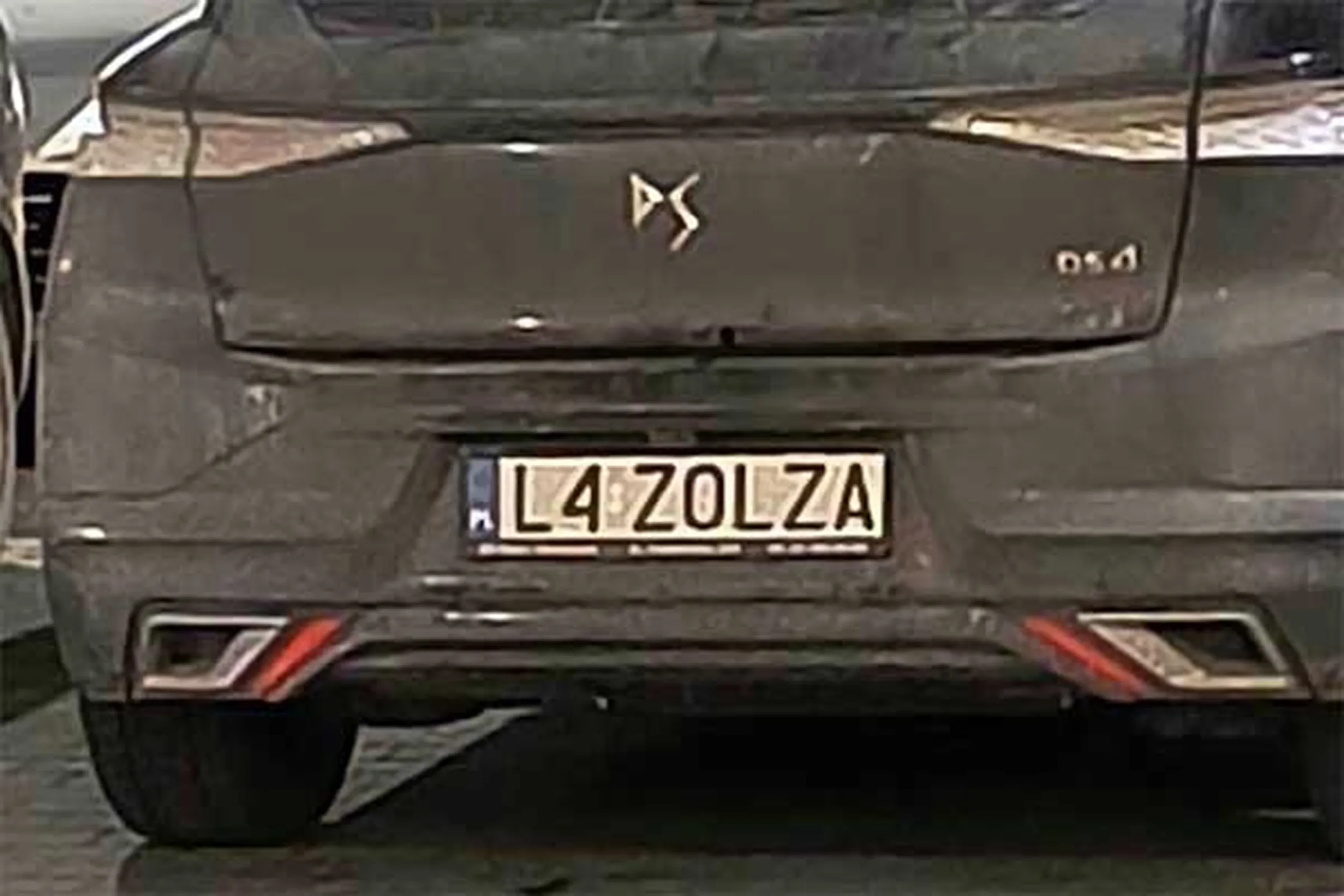 Fajny numer, blacha L4 ZOLZA