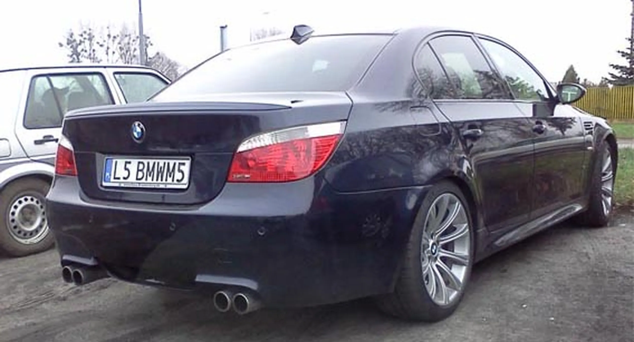 Fajny numer, blacha L5 BMWM5