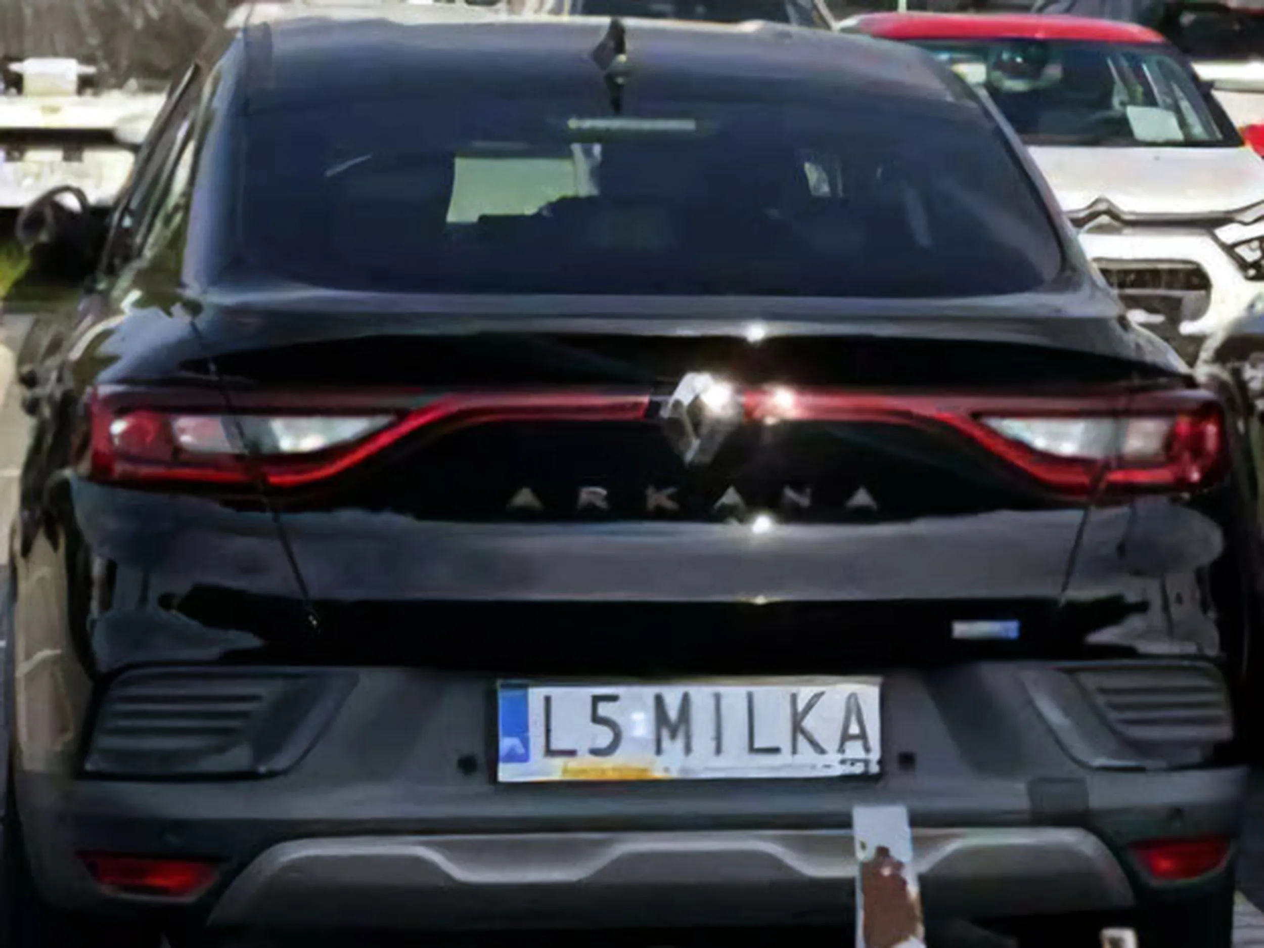 Fajny numer, blacha L5 MILKA