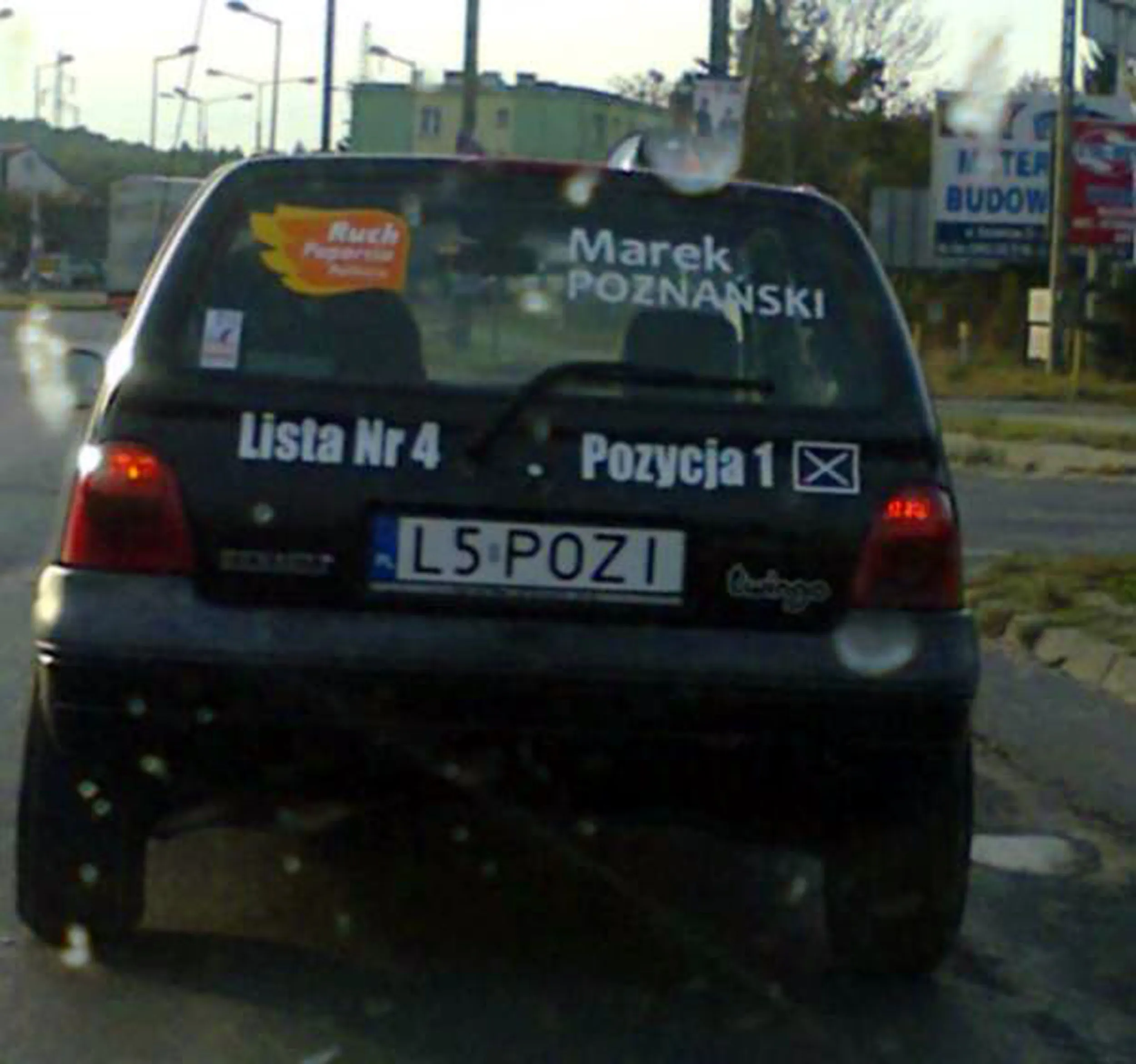 Fajny numer, blacha L5 POZI