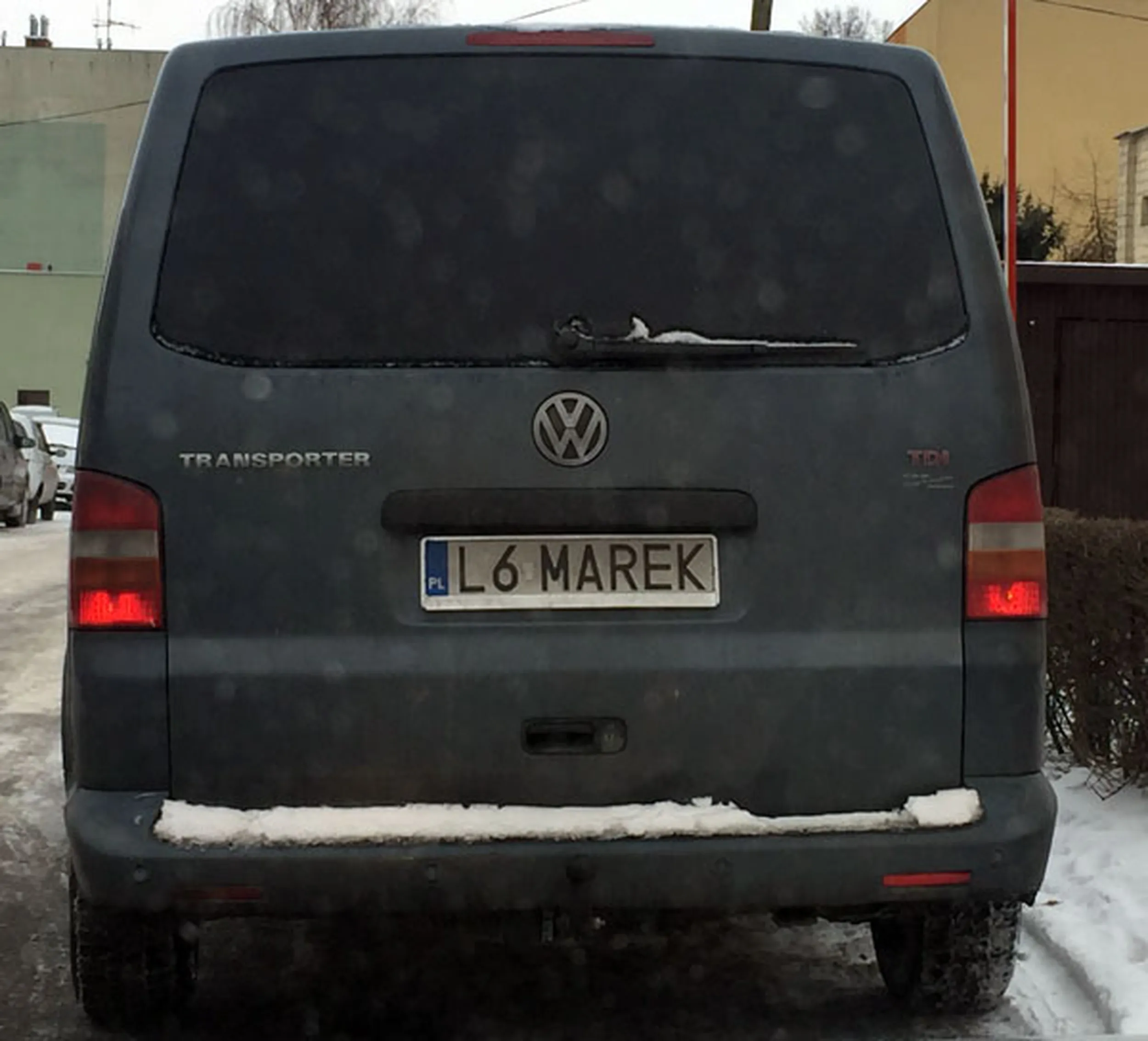 Fajny numer, blacha L6 MAREK