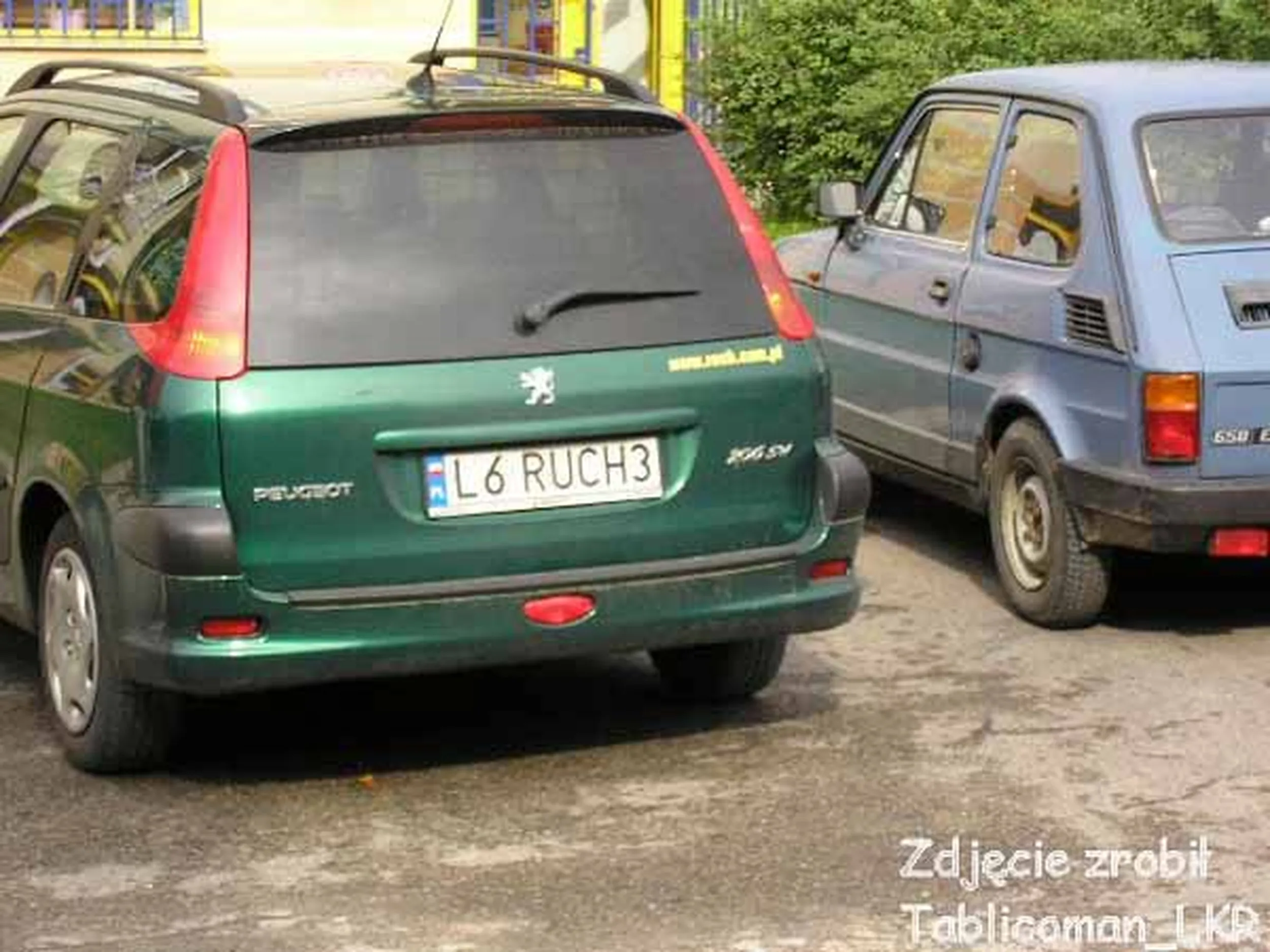 Fajny numer, blacha L6 RUCH3