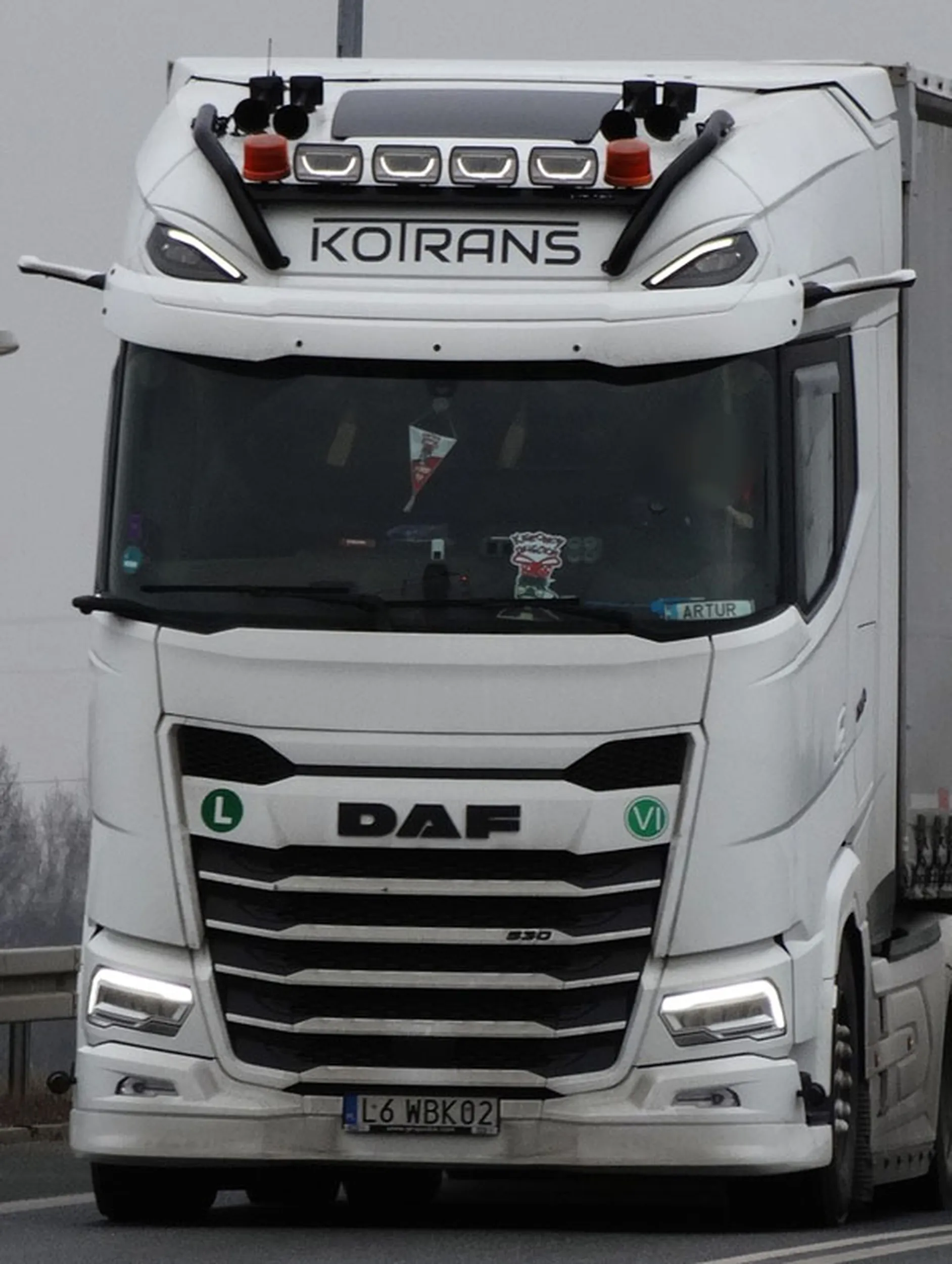 Fajny numer, blacha L6 WBK02