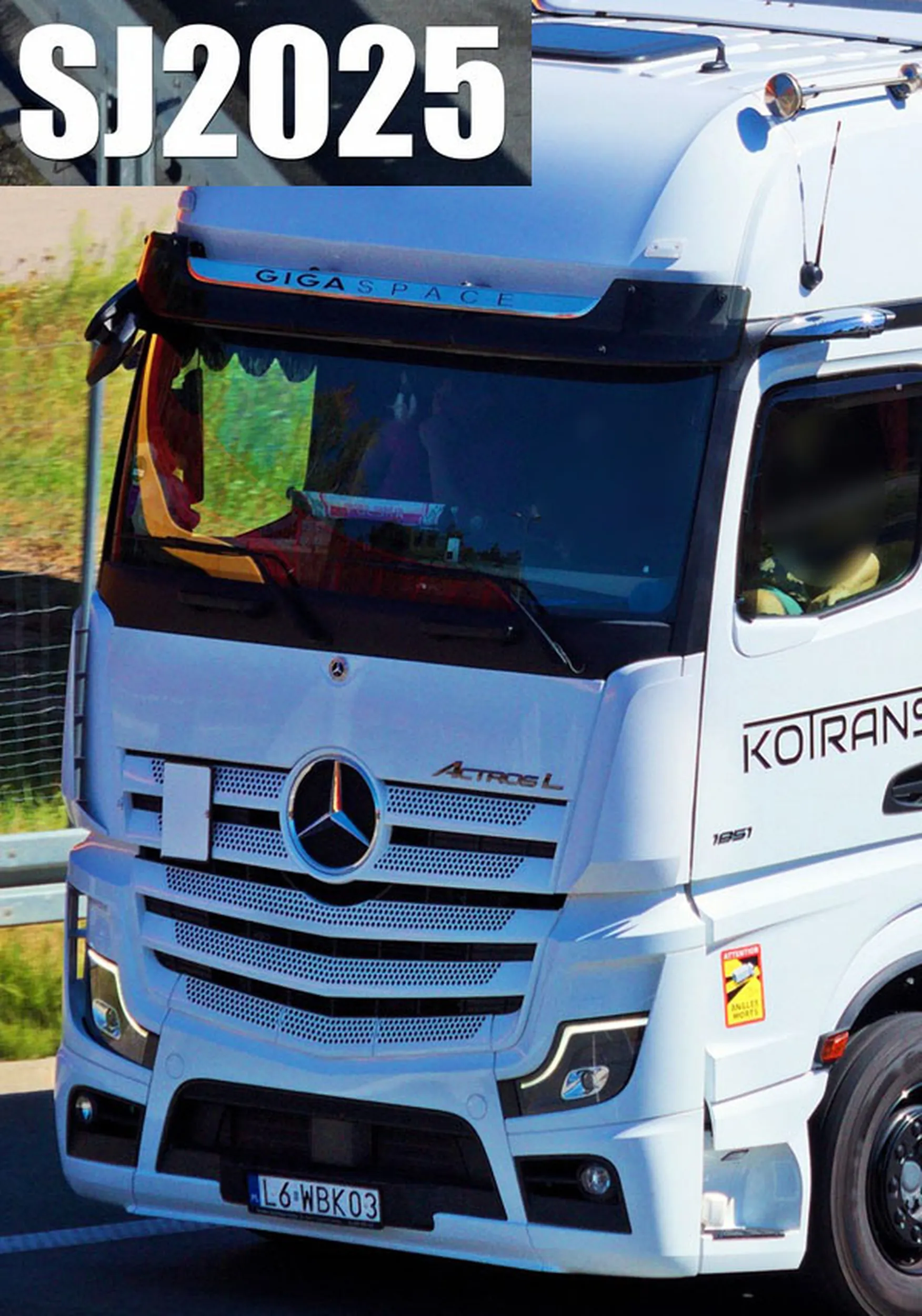 Fajny numer, blacha L6 WBK03