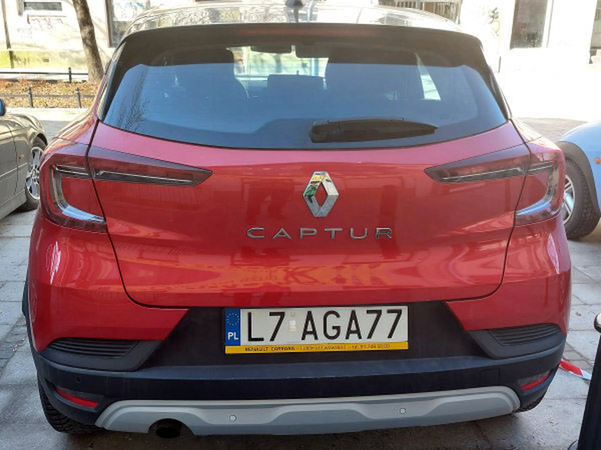 Fajny numer, blacha L7 AGA77