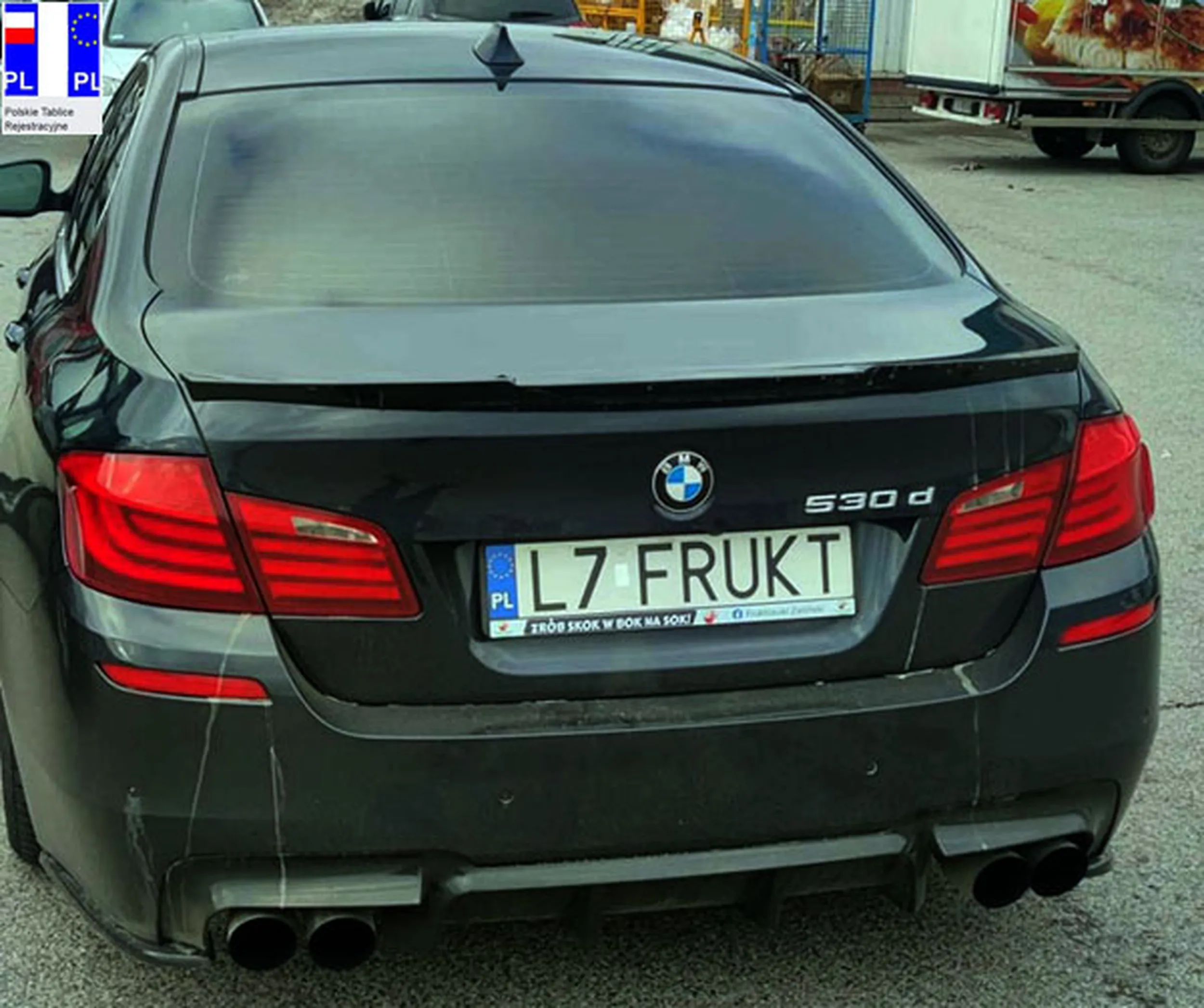 Fajny numer, blacha L7 FRUKT