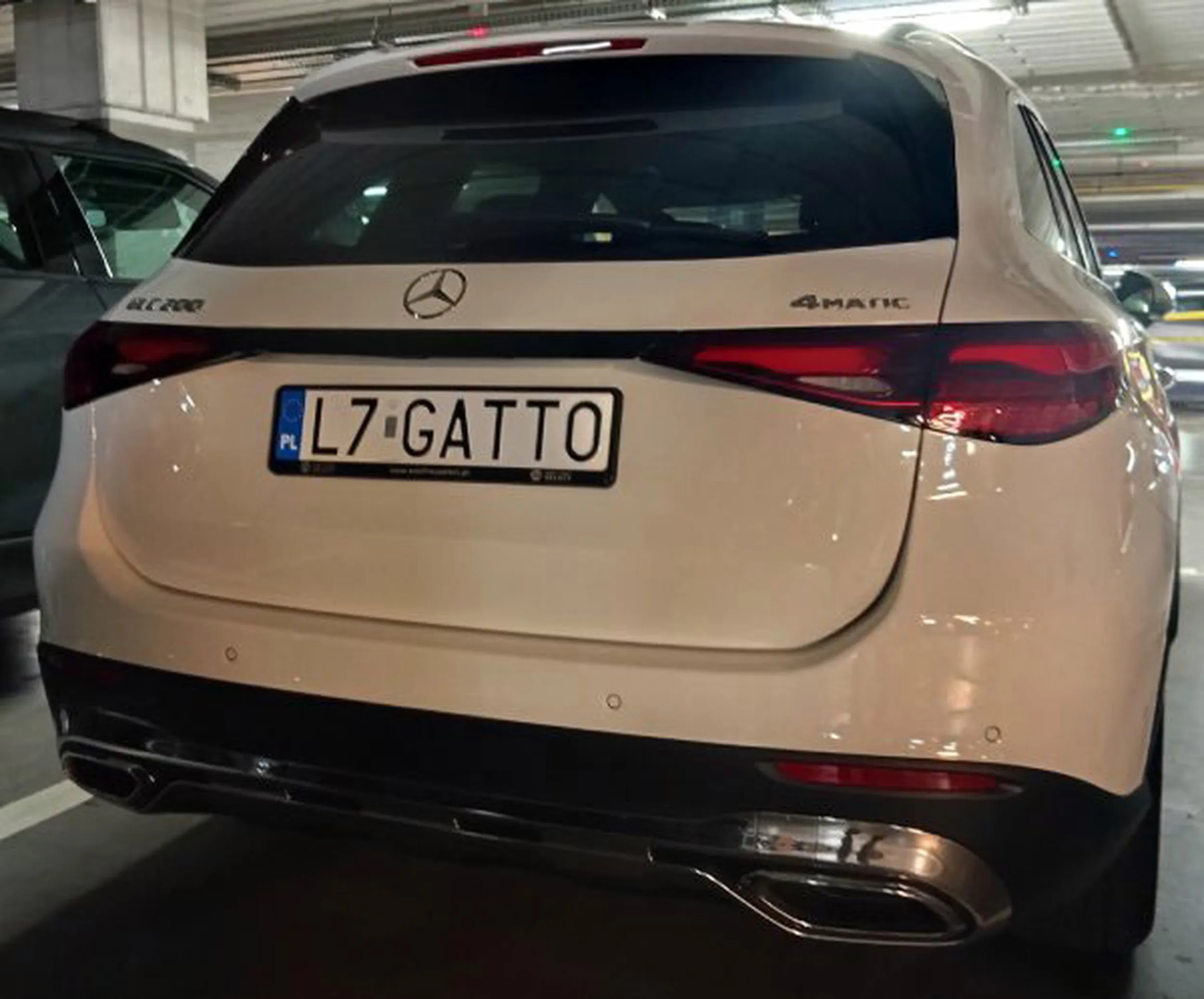 Fajny numer, blacha L7 GATTO