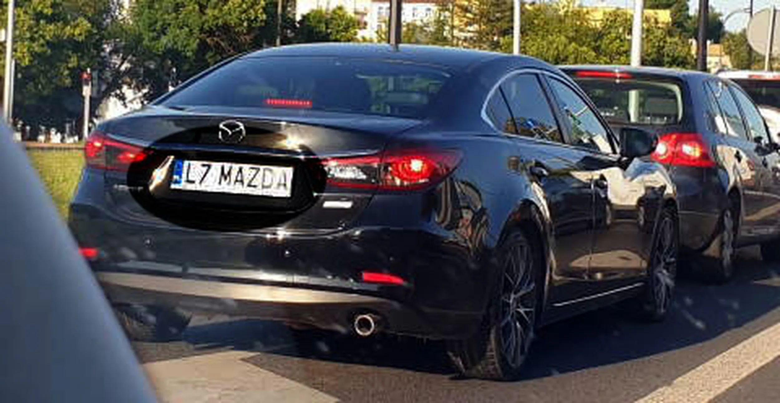 Fajny numer, blacha L7 MAZDA