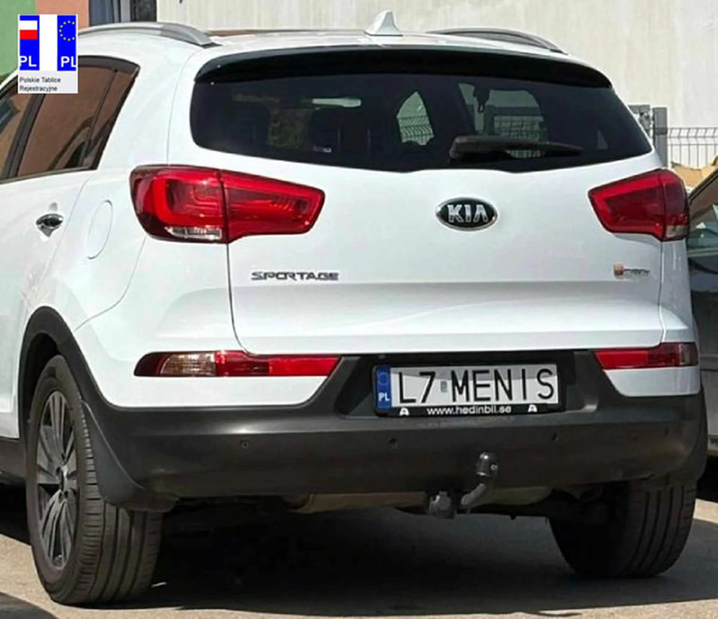 Fajny numer, blacha L7 MENIS