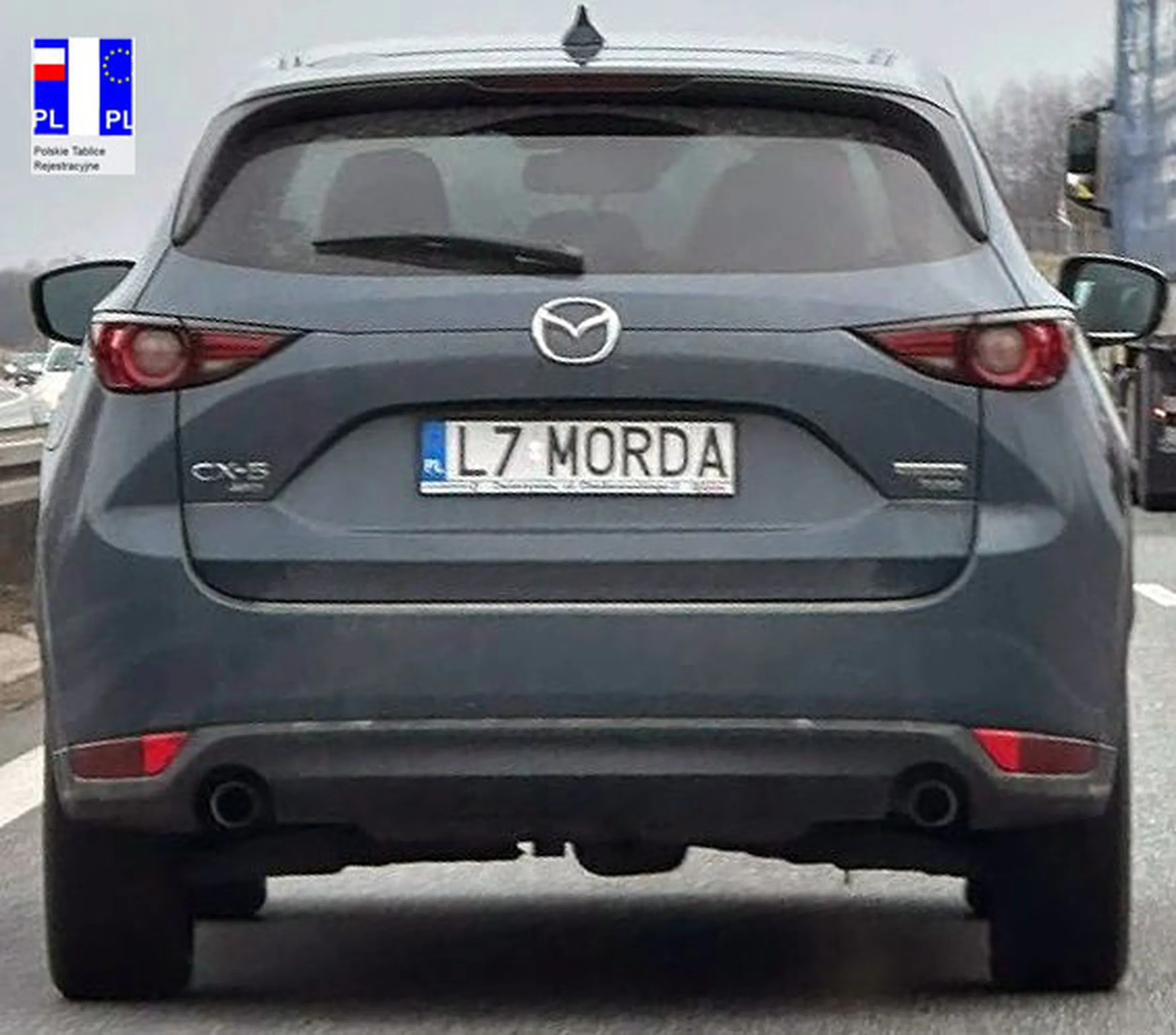 Fajny numer, blacha L7 MORDA