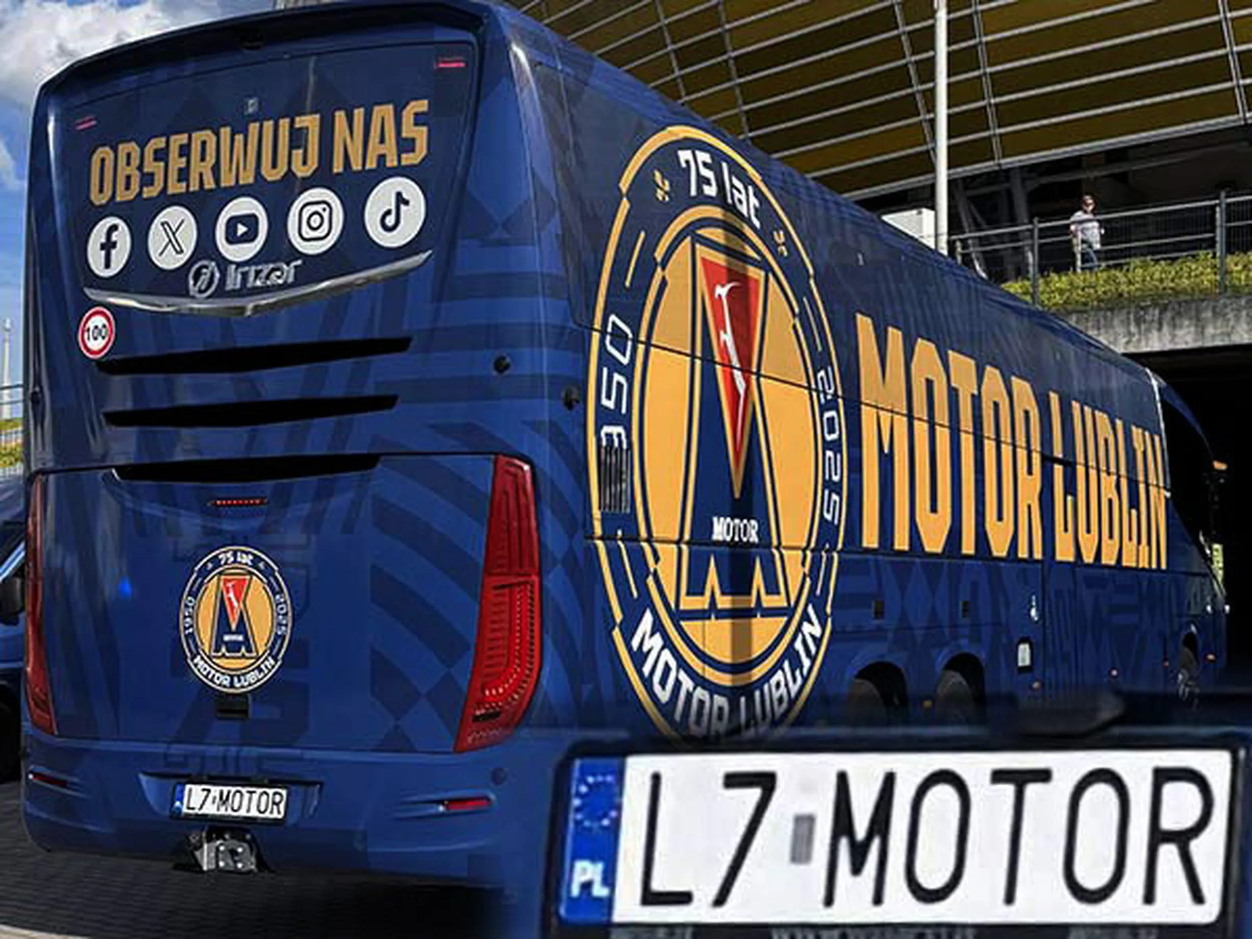 Fajny numer, blacha L7 MOTOR