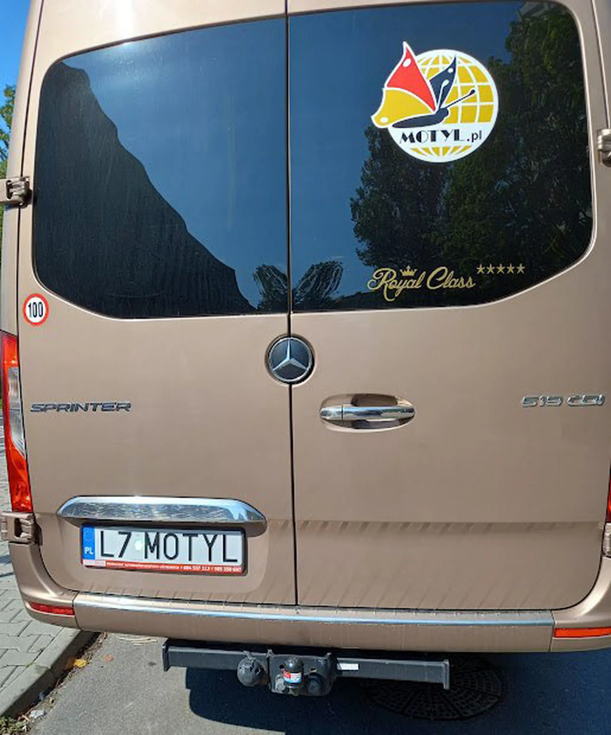 Fajny numer, blacha L7 MOTYL