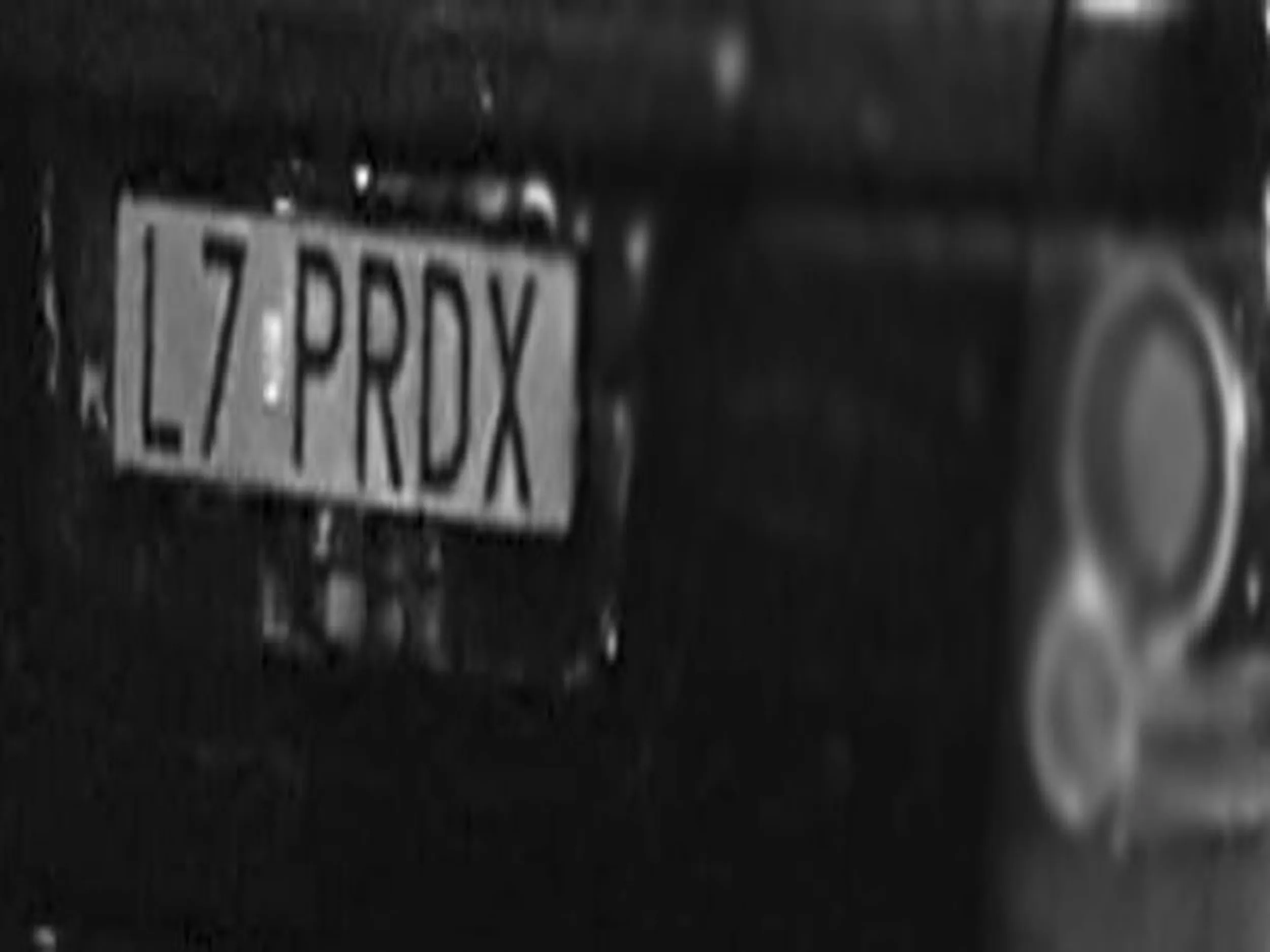 Fajny numer, blacha L7 PRDX