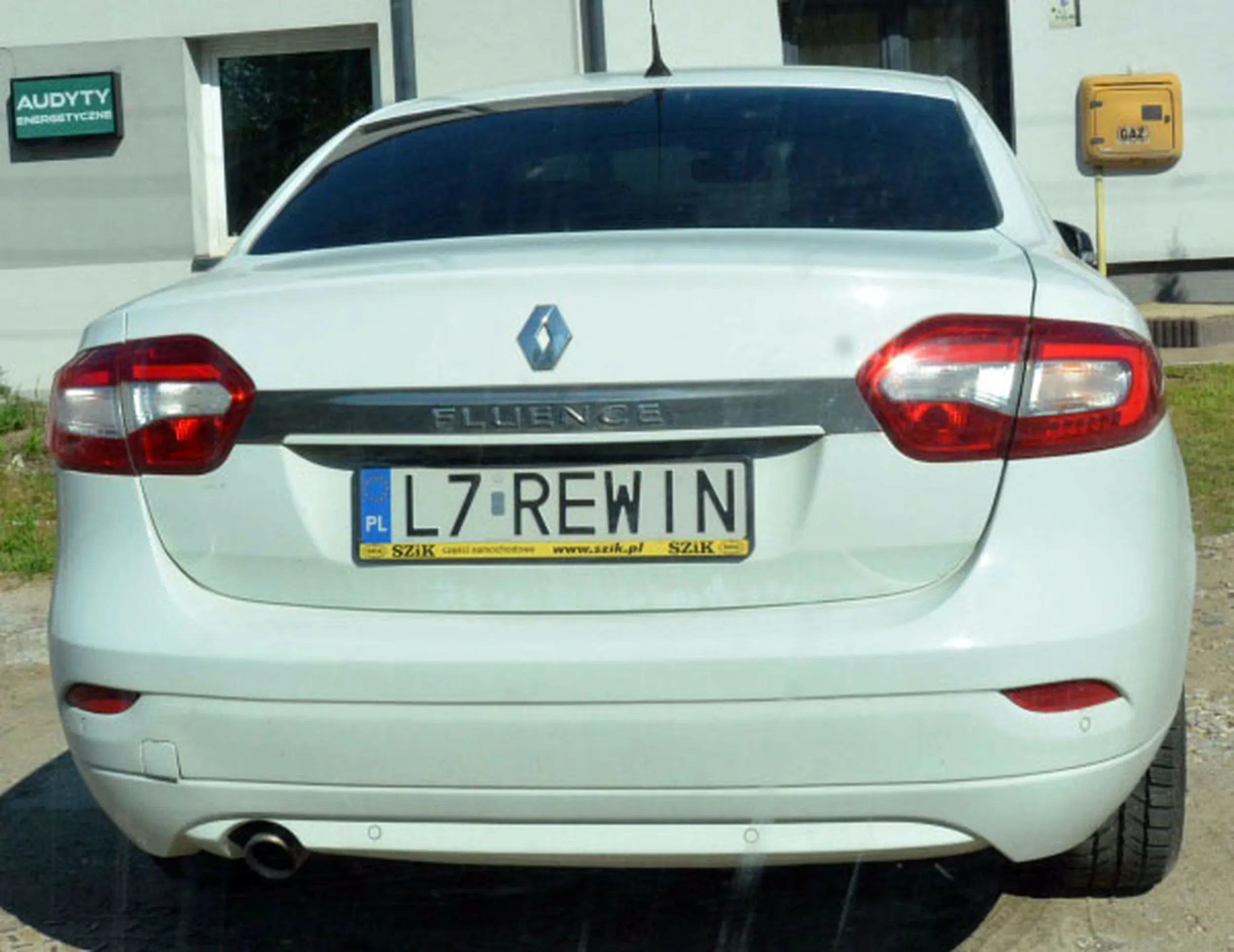 Fajny numer, blacha L7 REWIN