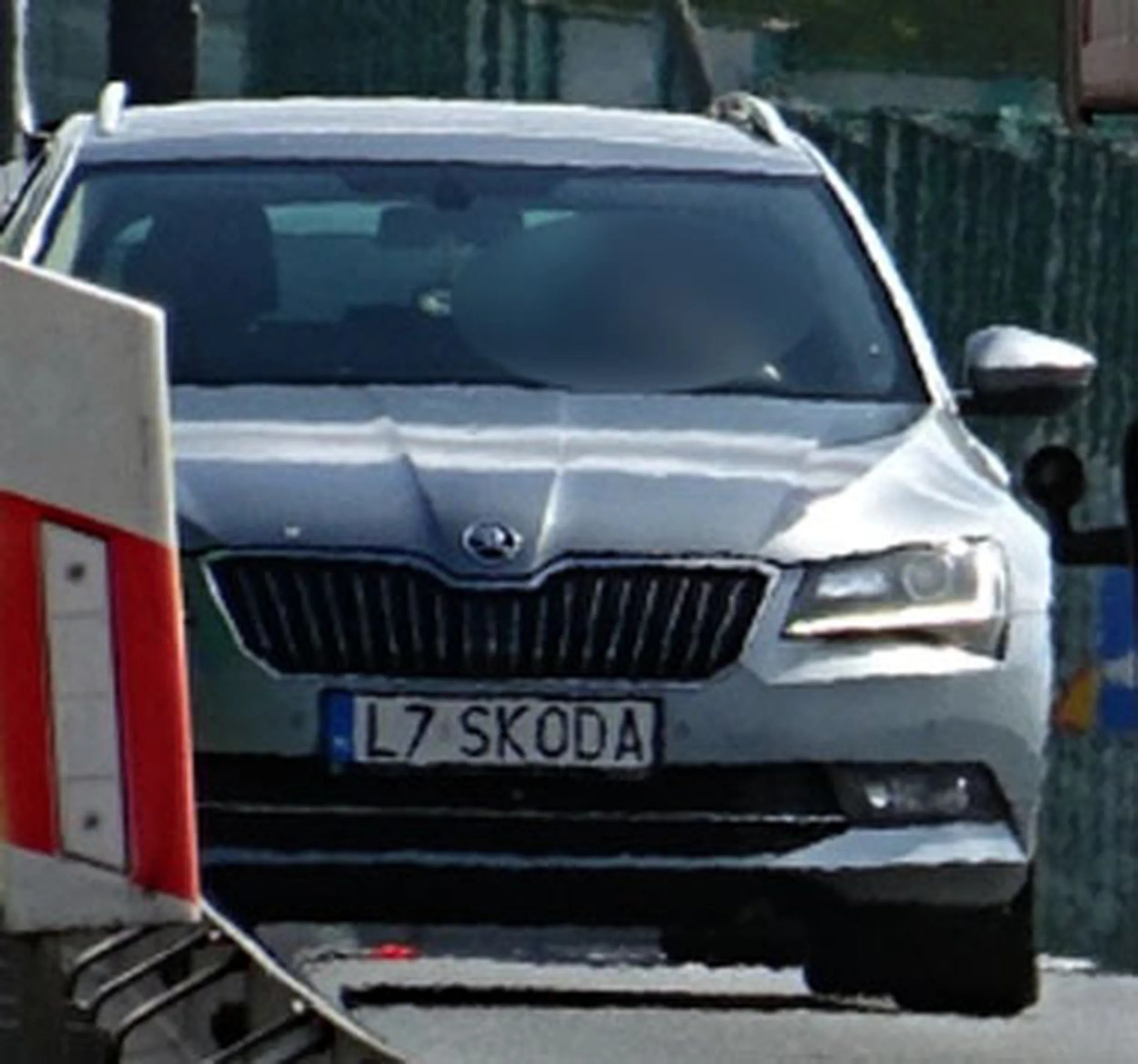 Fajny numer, blacha L7 SKODA