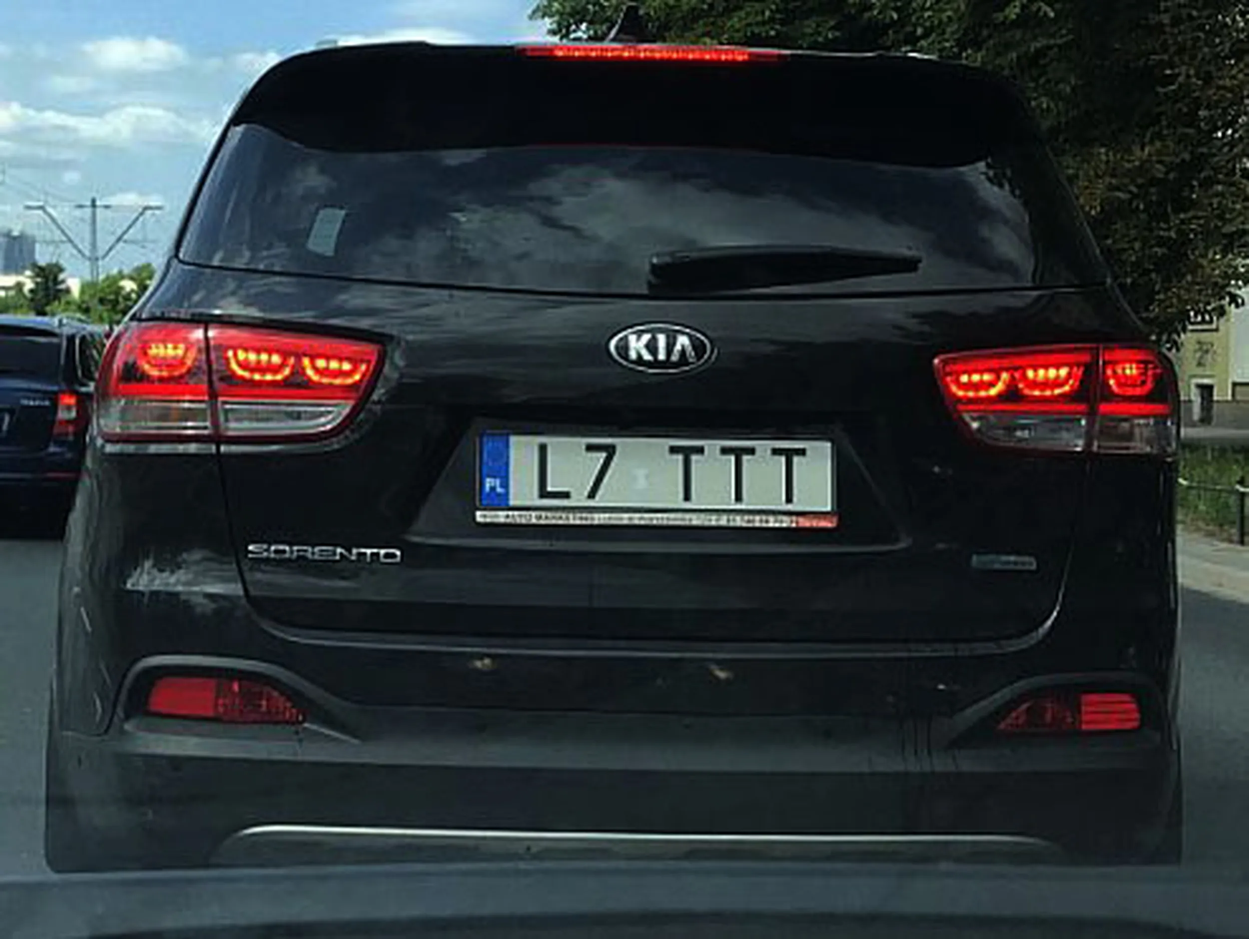 Fajny numer, blacha L7 TTT