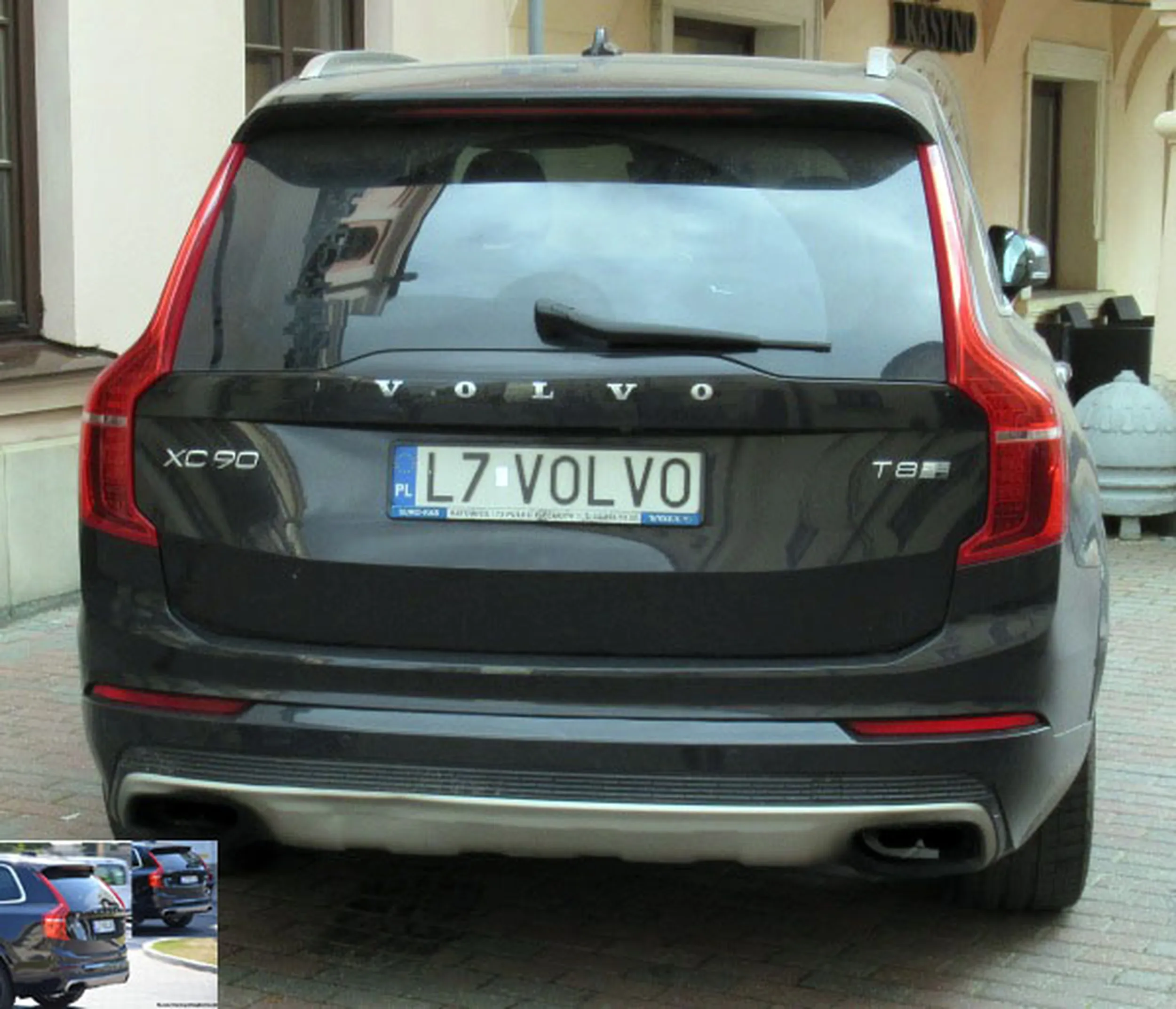 Fajny numer, blacha L7 VOLVO