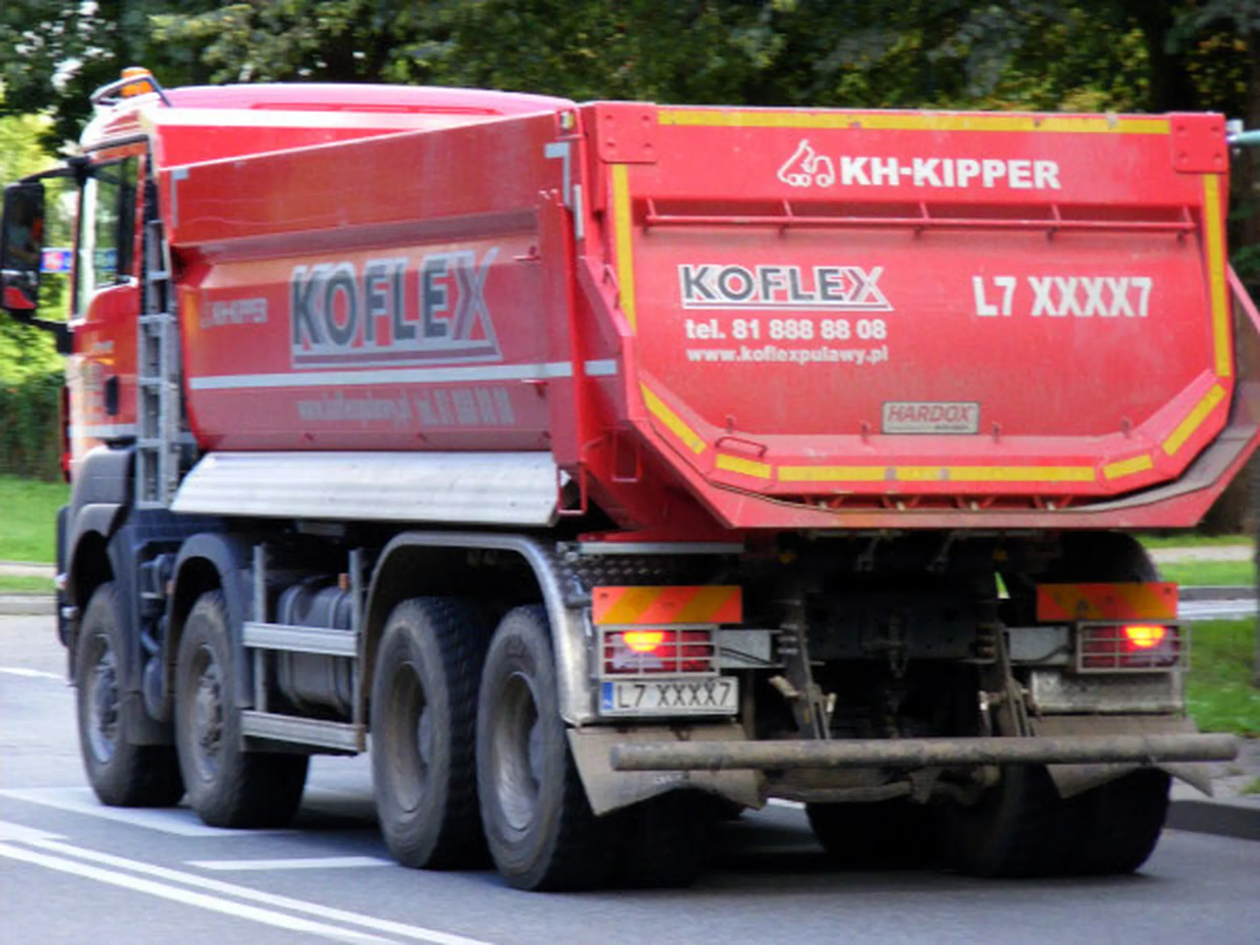 Fajny numer, blacha L7 XXXX7