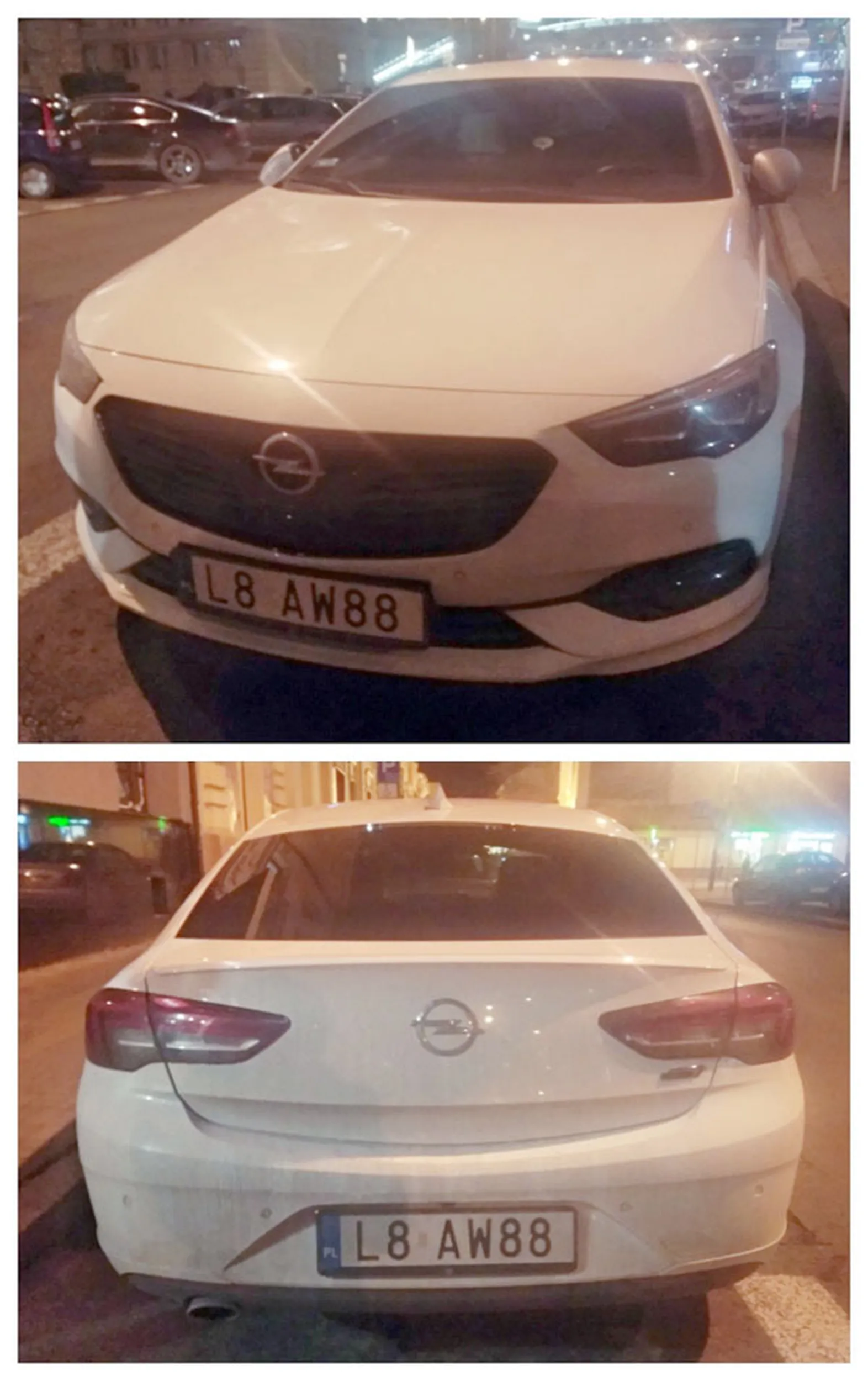 Fajny numer, blacha L8 AW88