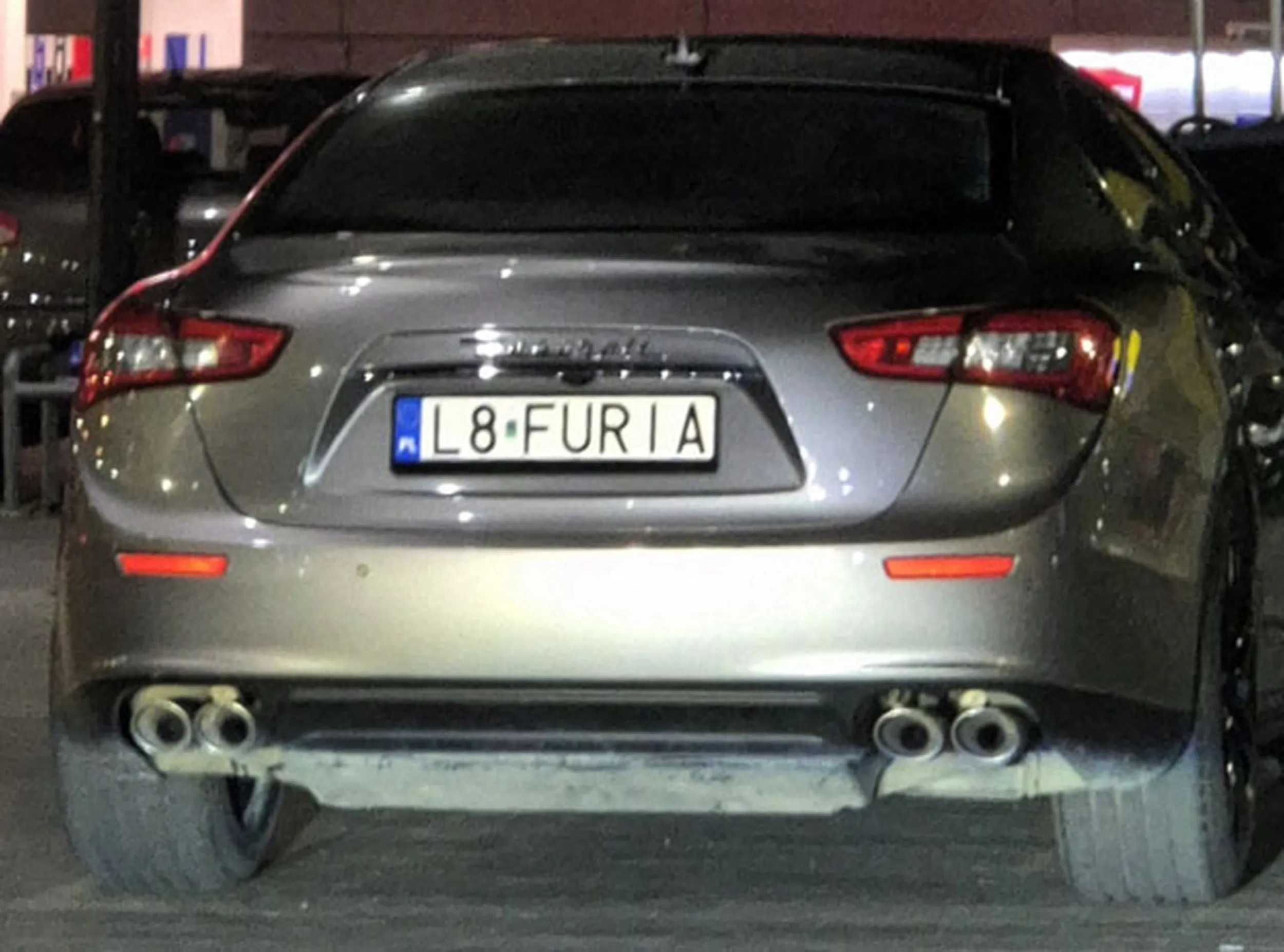 Fajny numer, blacha L8 FURIA