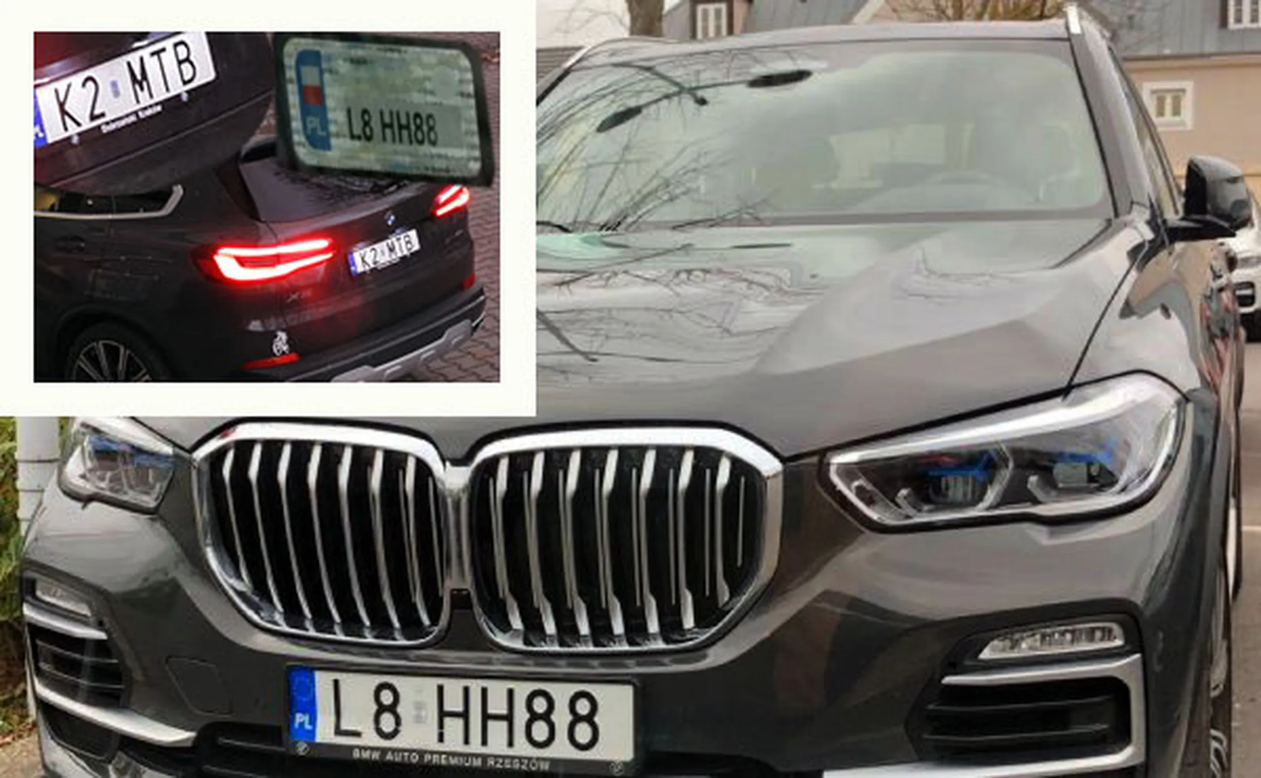 Fajny numer, blacha L8 HH88