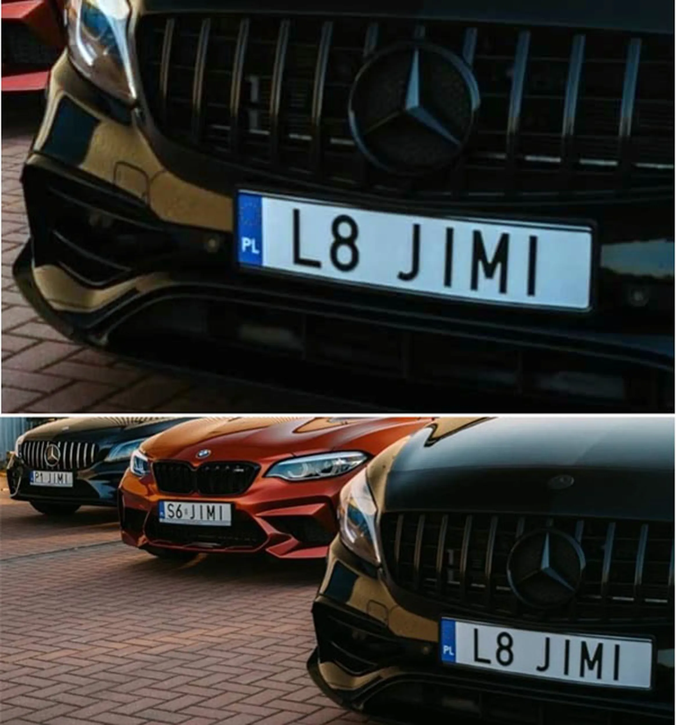 Fajny numer, blacha L8 JIMI