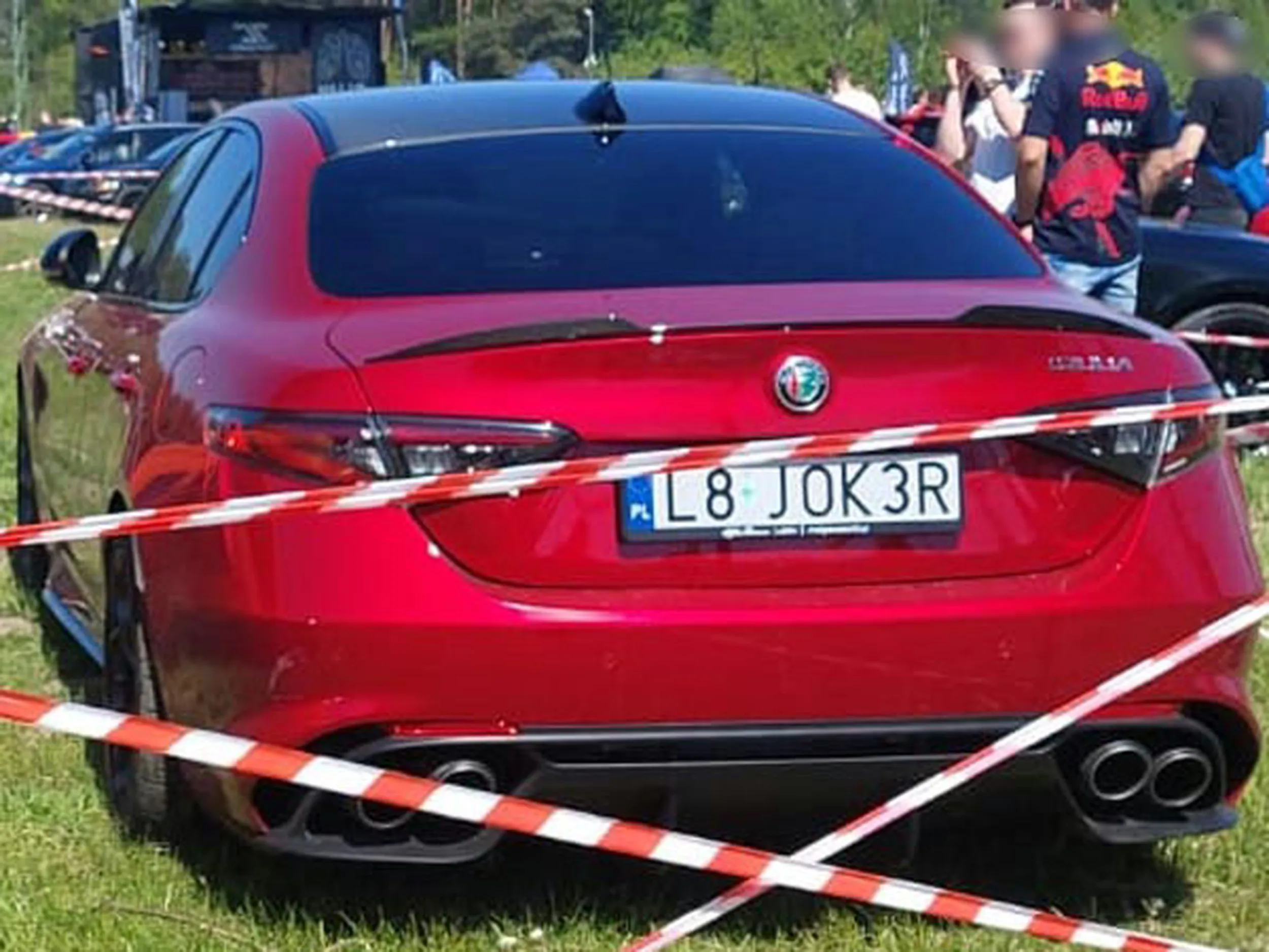 Fajny numer, blacha L8 JOK3R